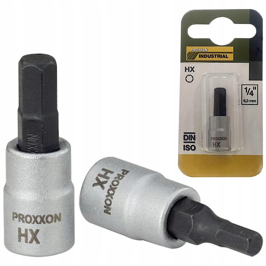 

Proxxon Nasadka imbusowa 1/4'' Hx 6mm 23749