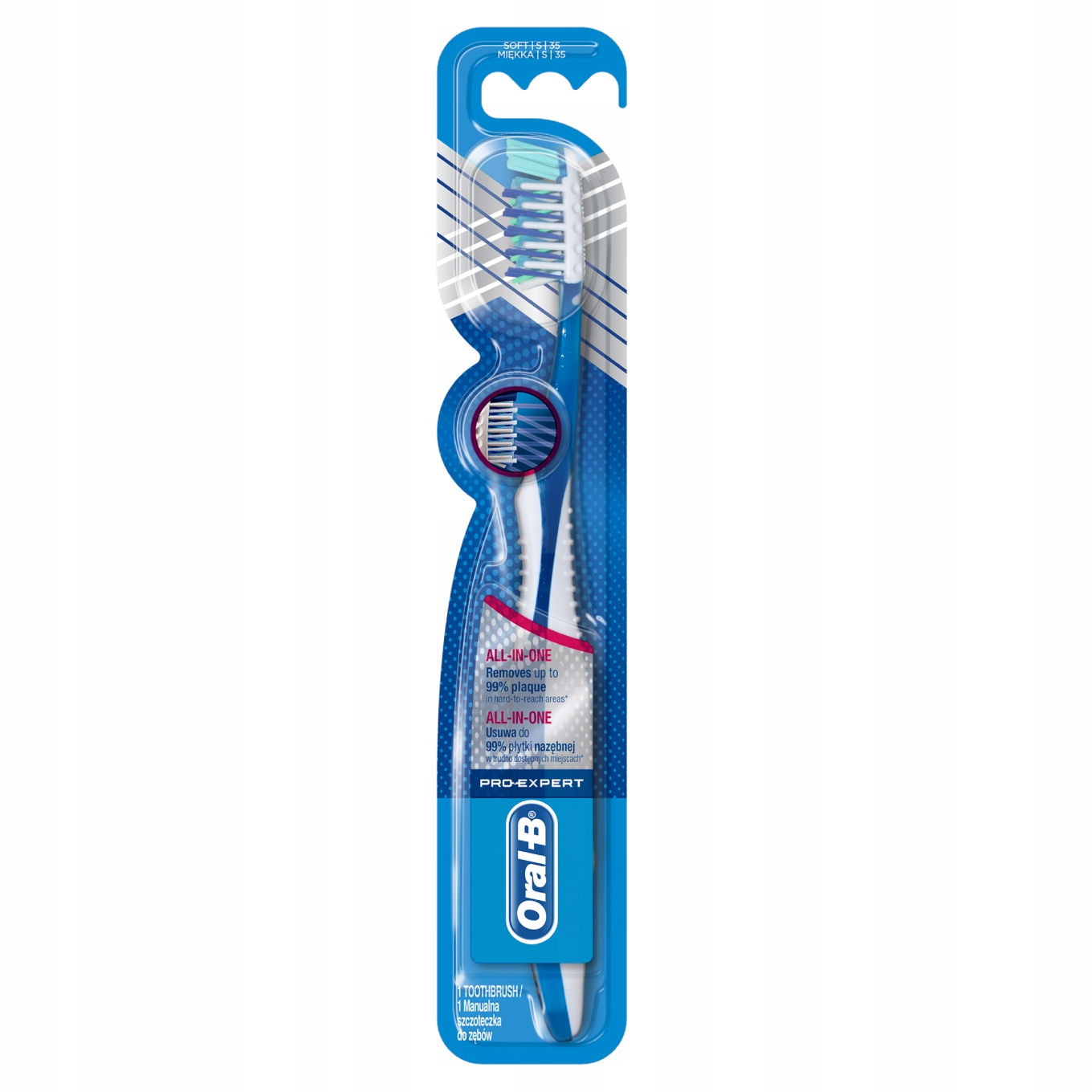 

Oral-B Pro-Expert szczoteczka do zębów, miękka