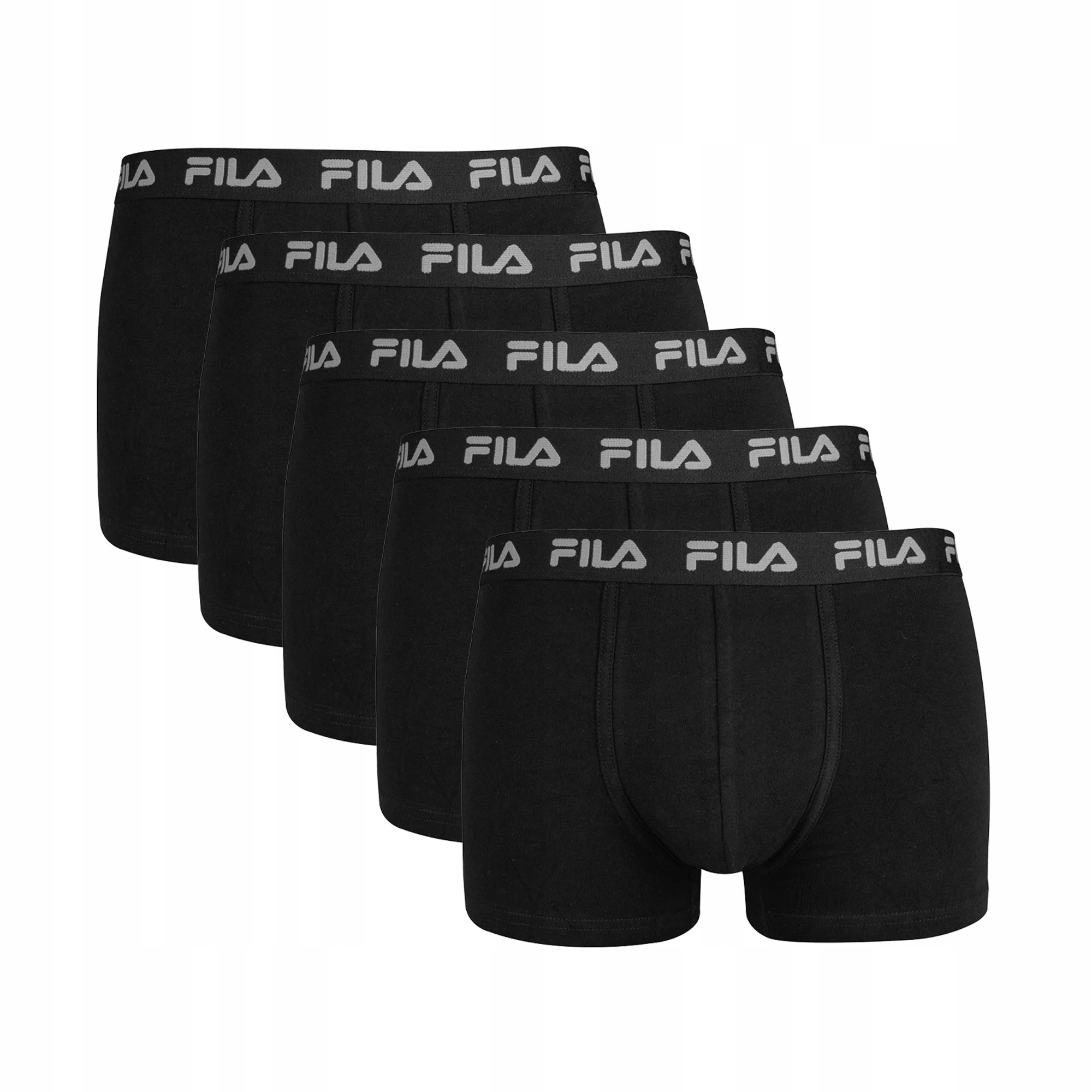 Men´s boxers Fila black XXL 5pr