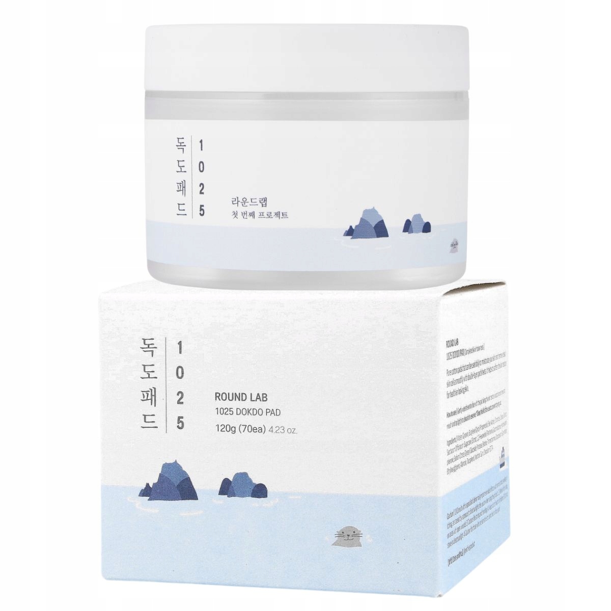 Round Lab 1025 Dokko Pad 120 ml Exfoliační pleťové vločky