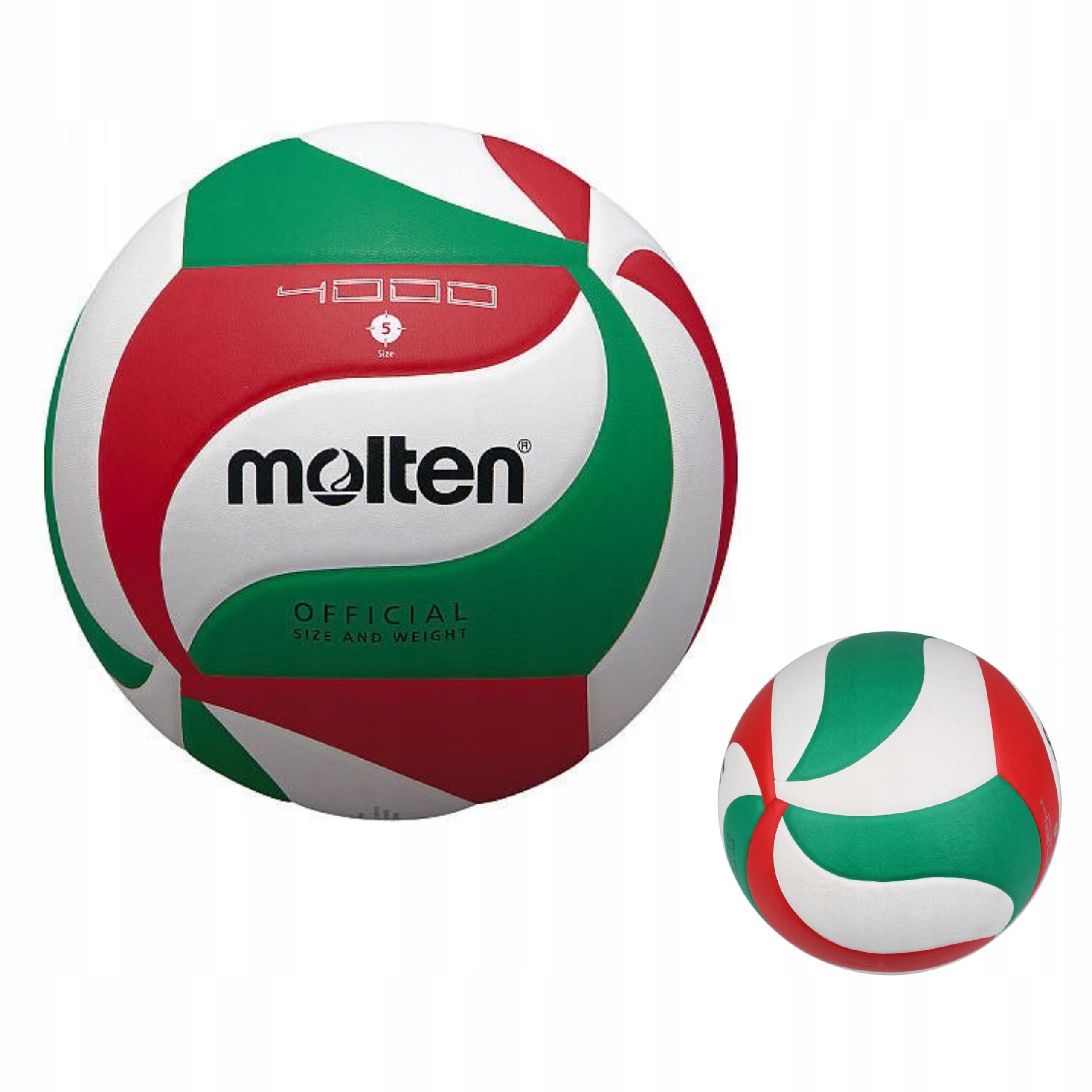 Molten Halový volejbalový míč Trénink Pu kůže Velikost 5 Klub