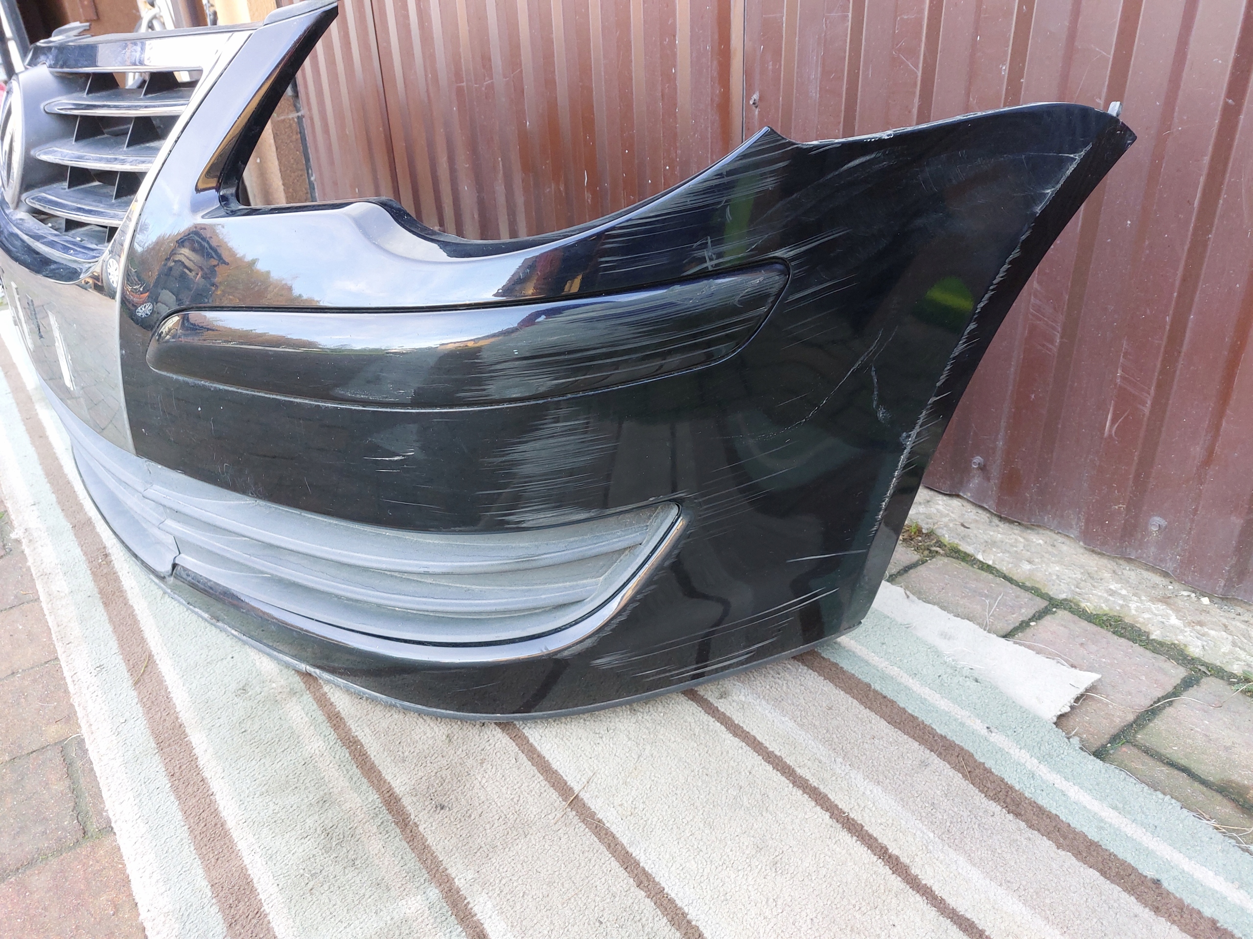 bumper front VW TOURAN and 1T0 FL LIFT 2007-2010 black