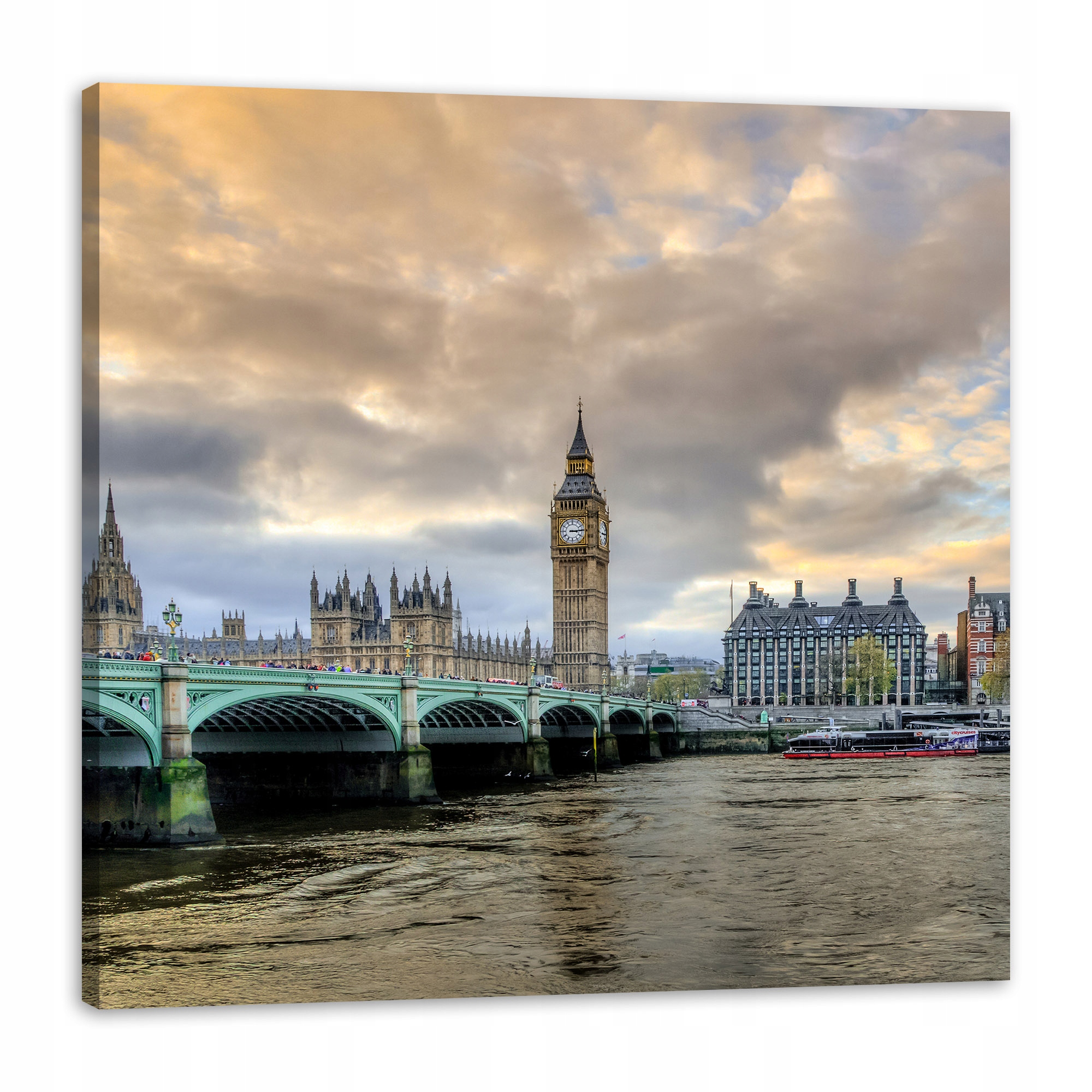 Obraz na plátně Architektura Big Ben Londýn 80x80