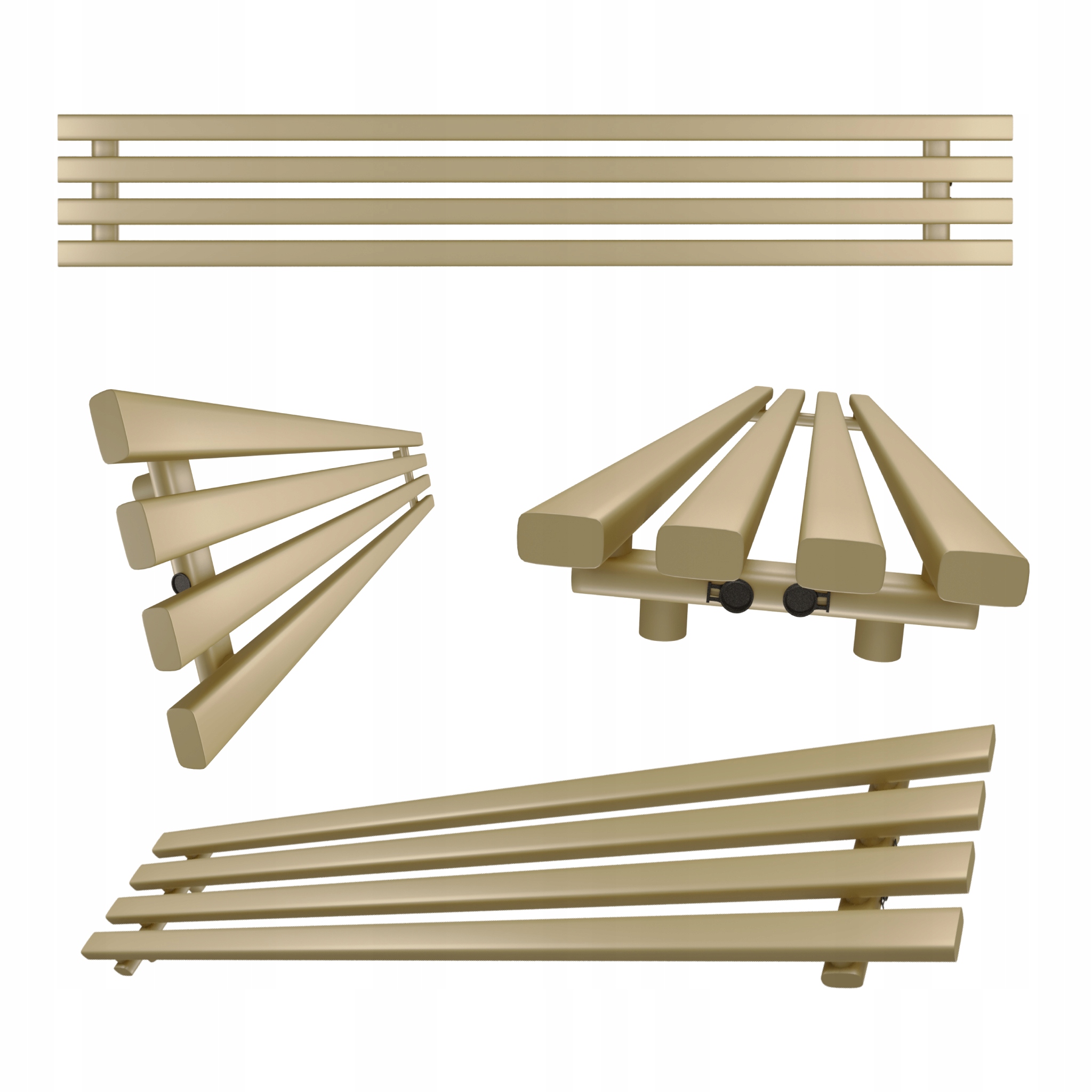 Horizontální Radiátor HORYZONT4 29x120 Quartz 2