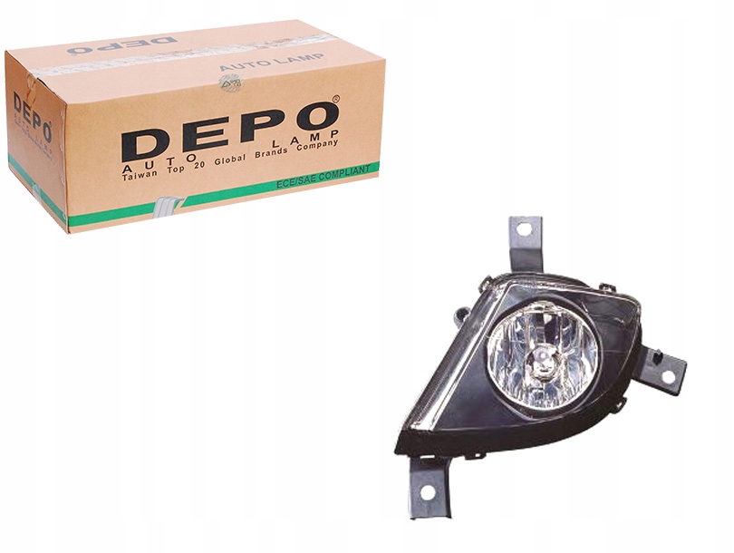 Přední Mlhová Lampa Depo Bmw 3 (E90) 10/08-12/11