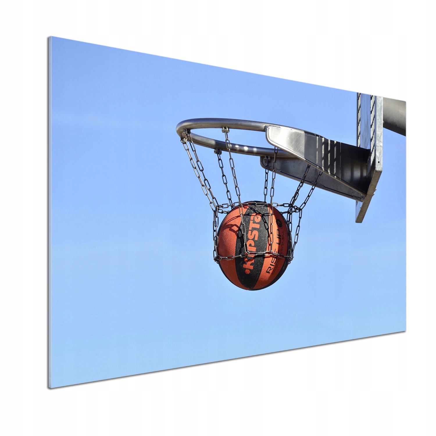 Panel dekor sklo Basketbal 100x70 cm Lepidlo