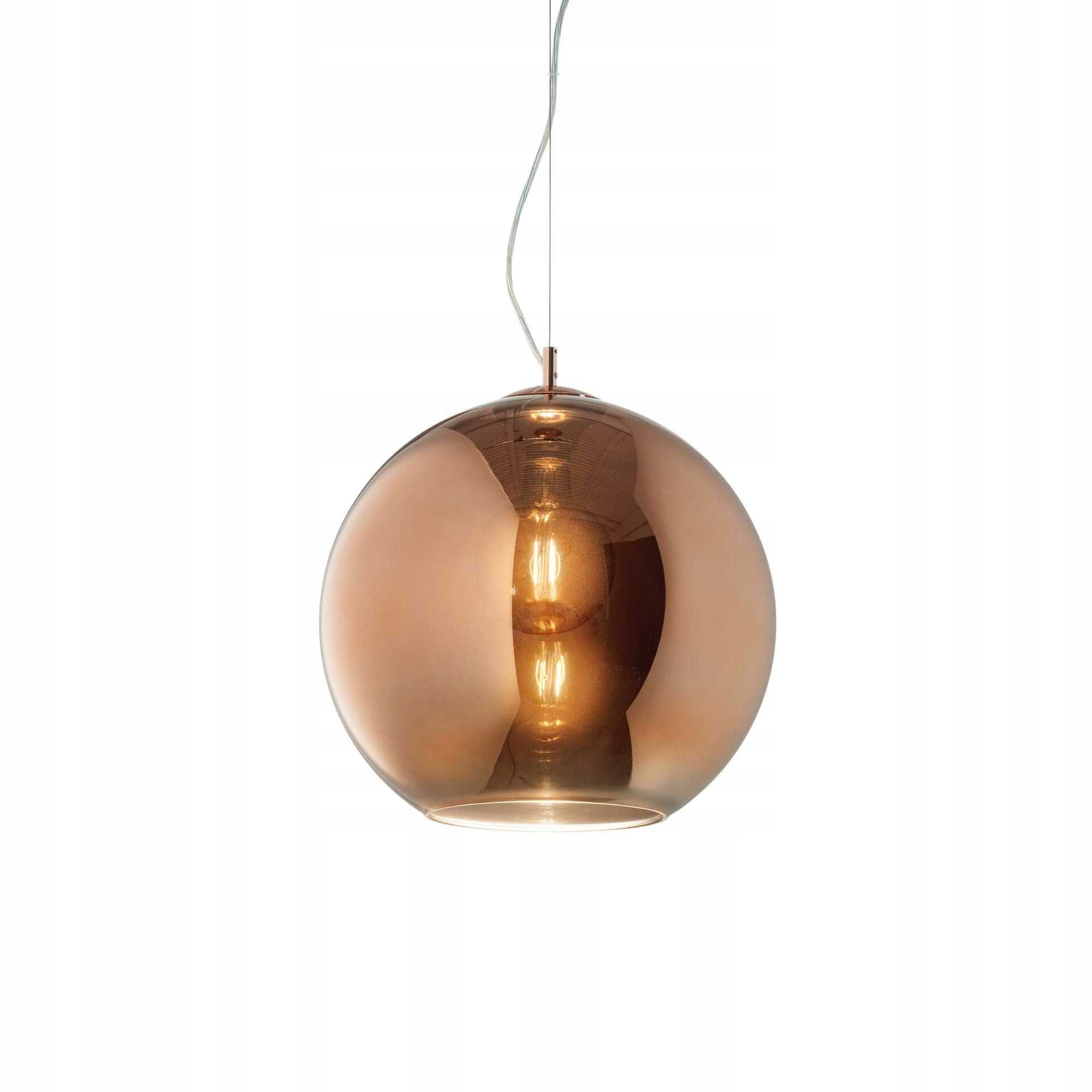 Závesné svietidlo Ideal Lux Nemo SP1 D20 meď E27 20cm IP20