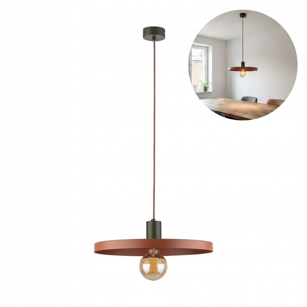 Závesná lampa Sila Green Brick nad jedálenský stôl Tk Lighting