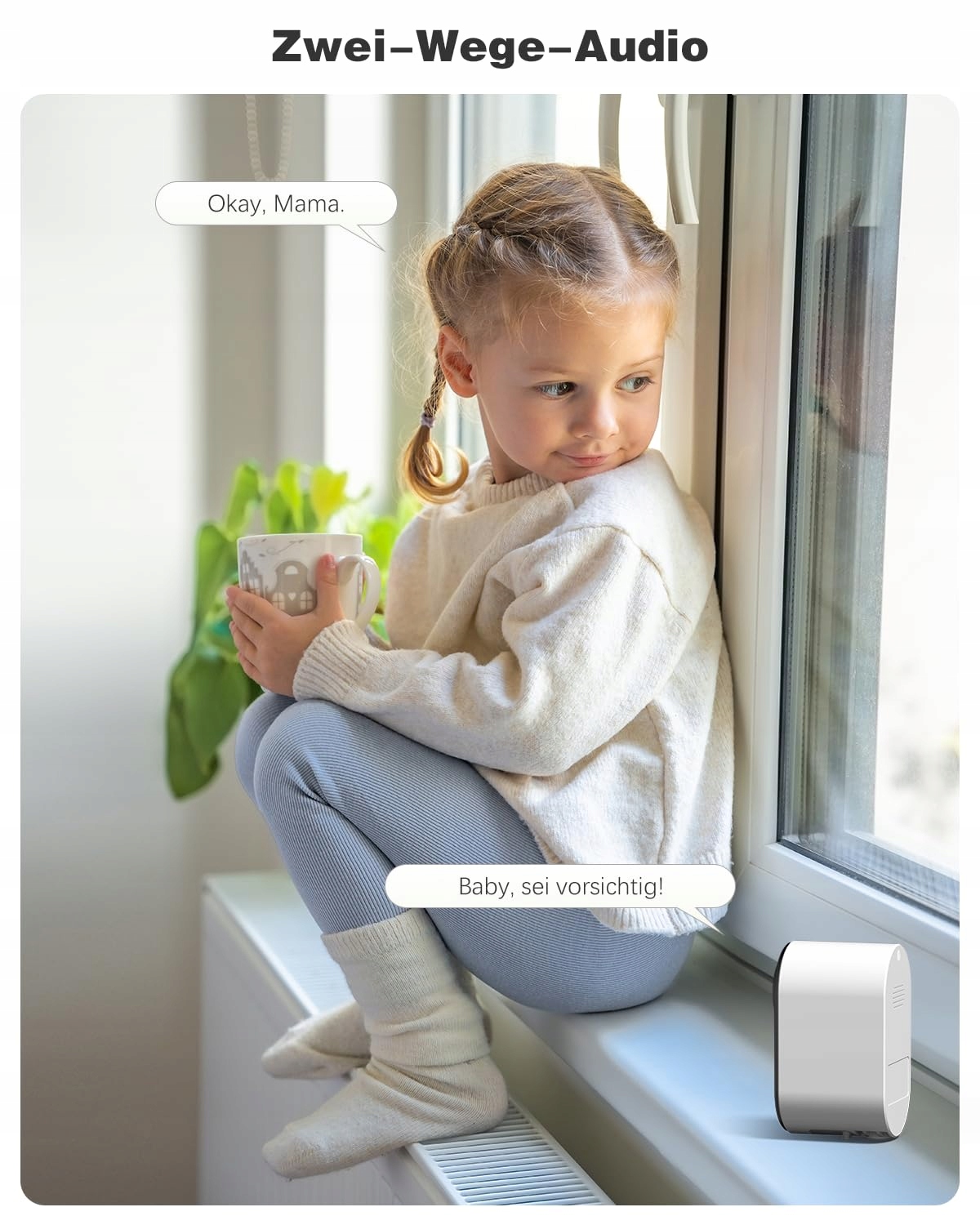 XEGA 3G/4G LTE Kamera Wewnętrzna 2K HD 6000mAh PIR 3MP Audio IP65 — miniatura 6