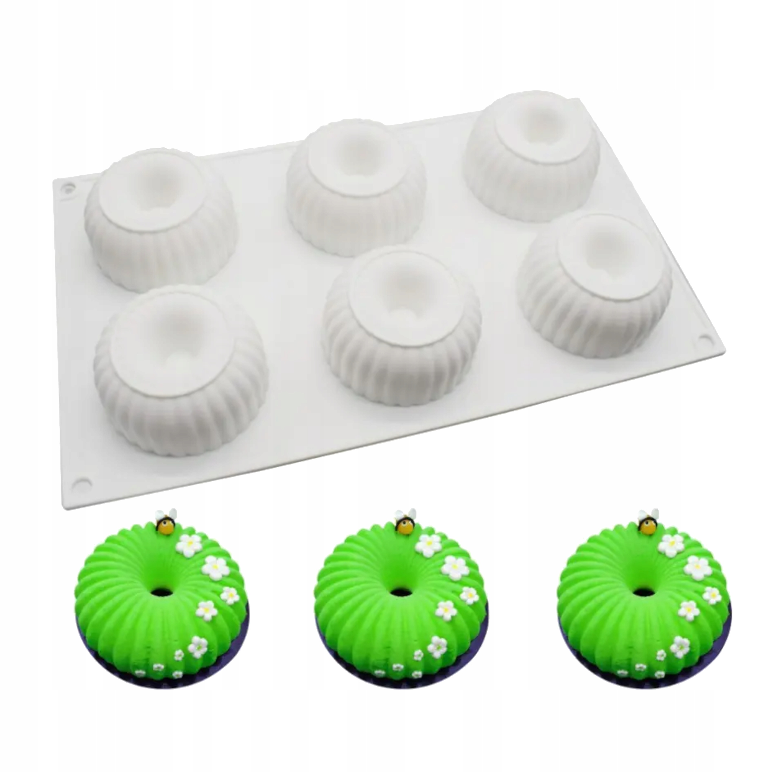 Forma silikonowa do monoporcji DONUTÓW DONUT