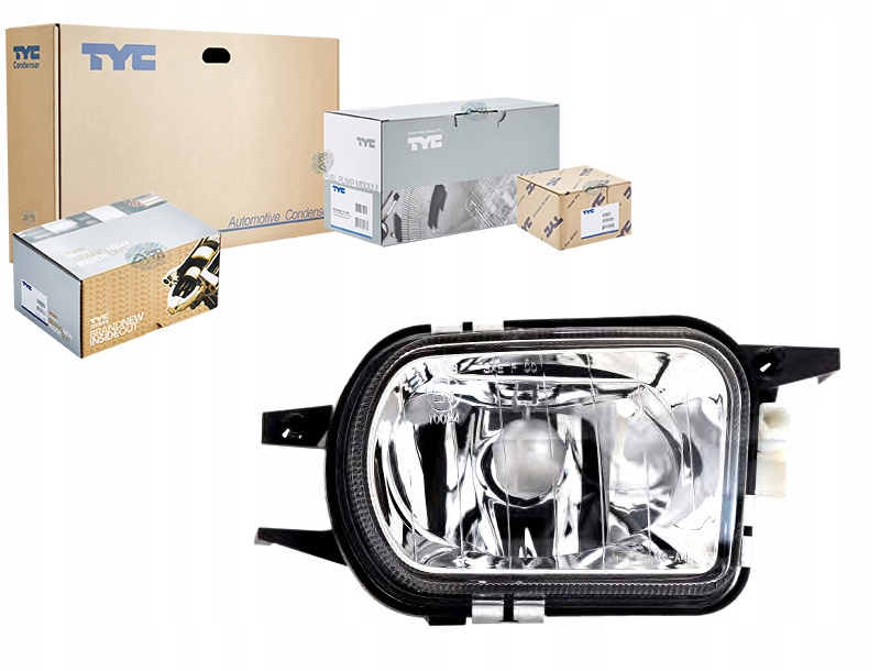 Mlhová Lampa (HB4) Mercedes C-klasa W203 C Asistent Kolize #34