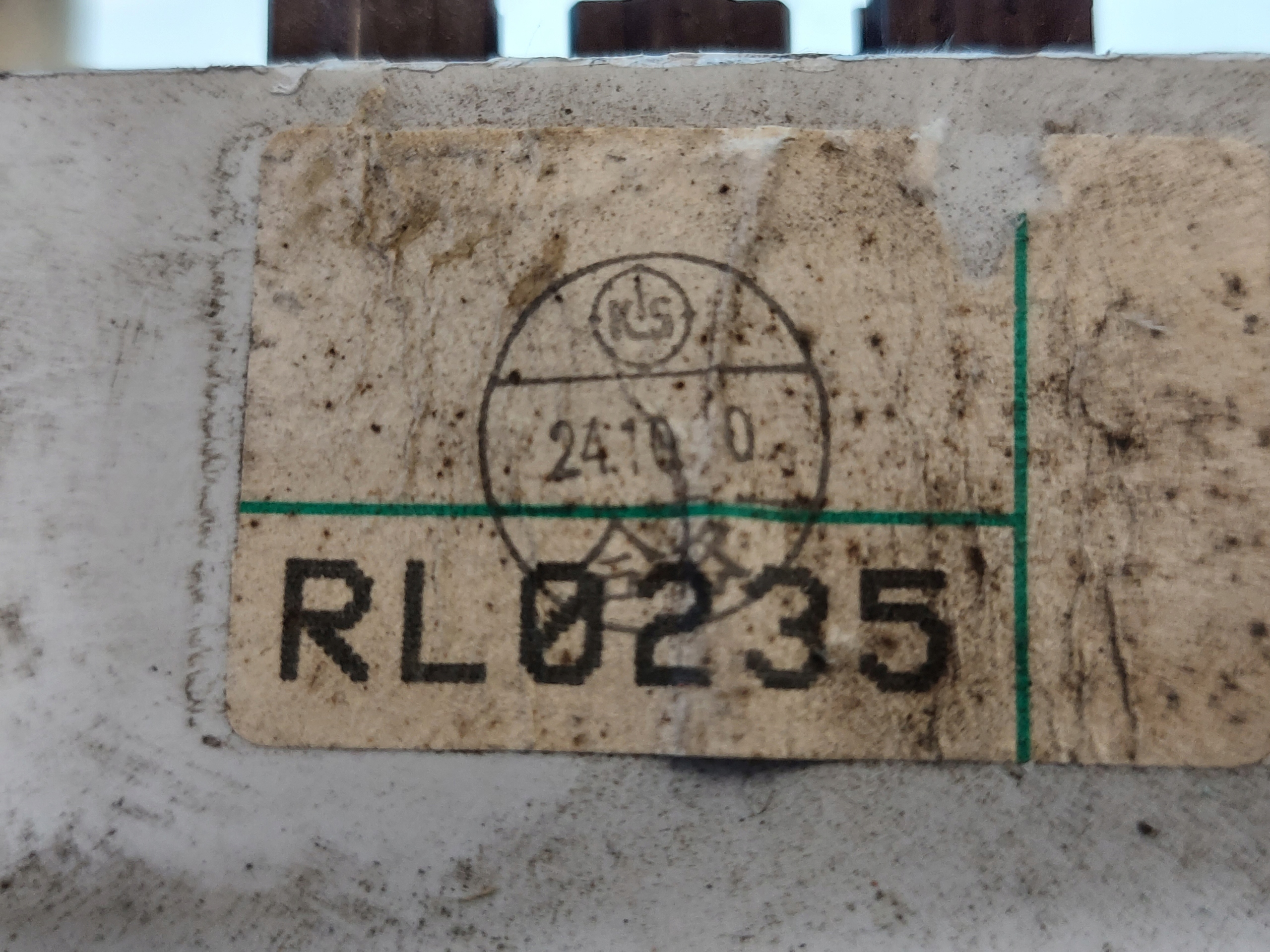 dials clock FORD CAPRI 1990r RL0235