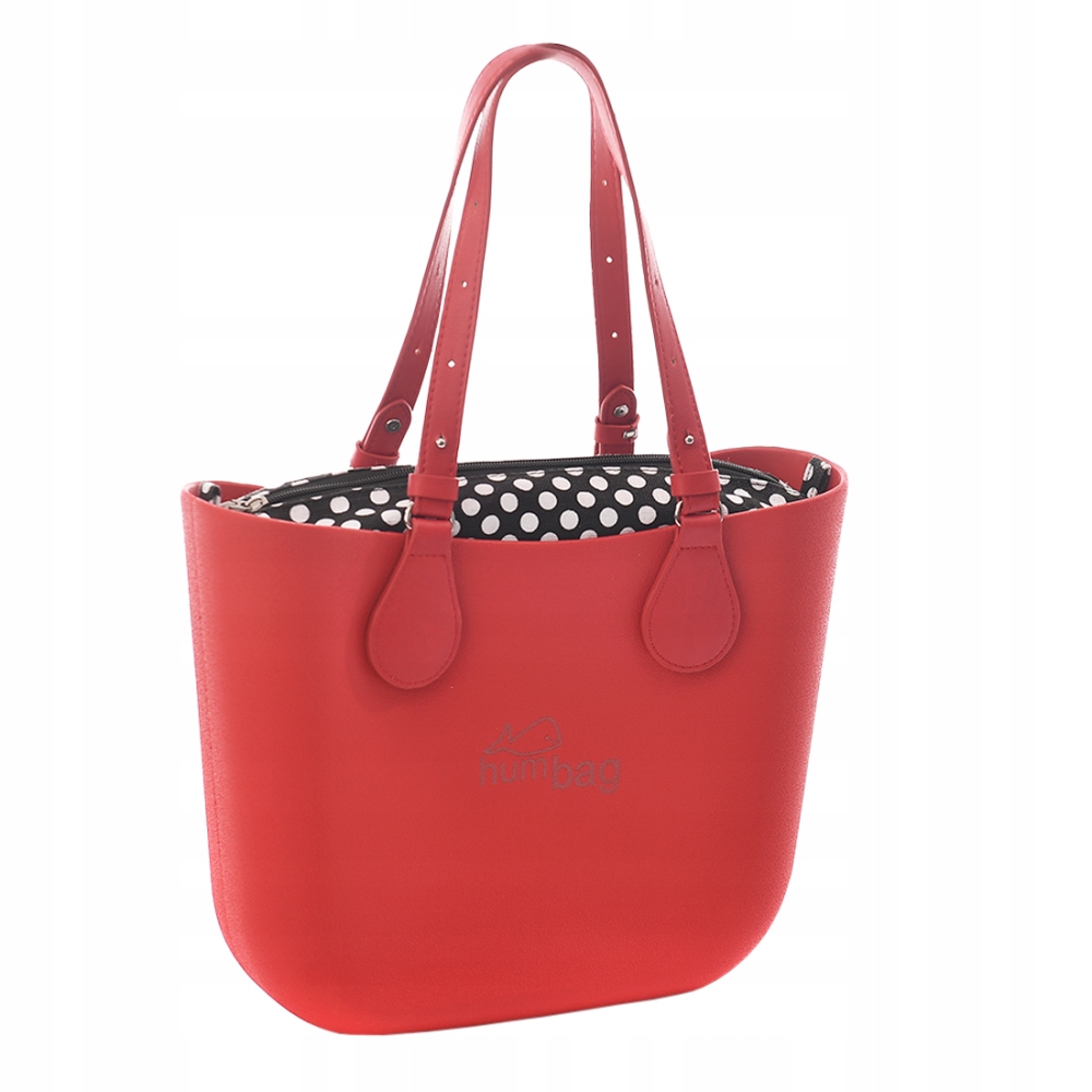 

Torebka Damska Humbag Mini Red Shopperka Komplet