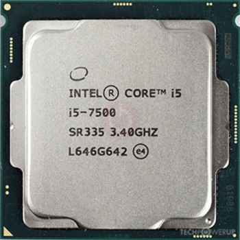 intel - misa①CPU i5-7500-3.4GHz (I57500-1・2) Intel Core i5-7500, 3.4 GHz, 6 MB, OEM (CM8067702868012