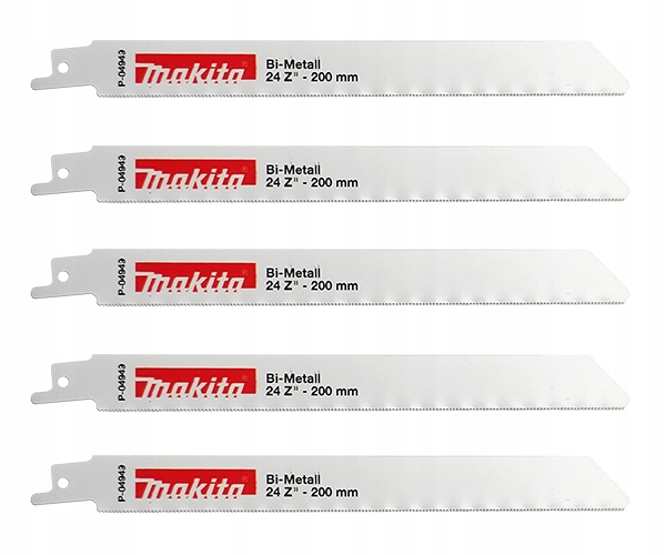 

Makita P-04949 Brzeszczot Do Piły 200MM -5 Sztuk