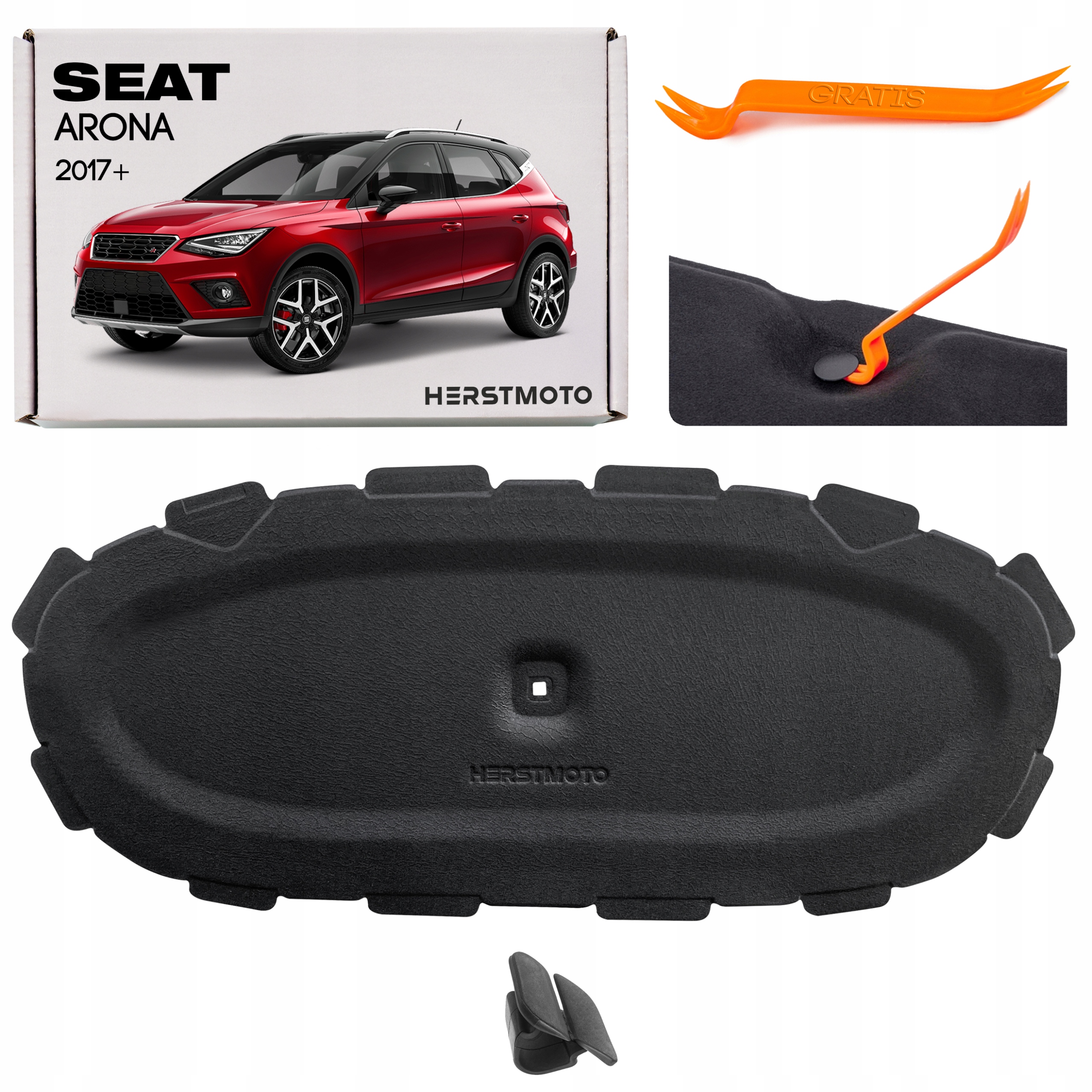 Seat Arona 2017+ Zvuková Maska 6F0863831A Nová Sponky