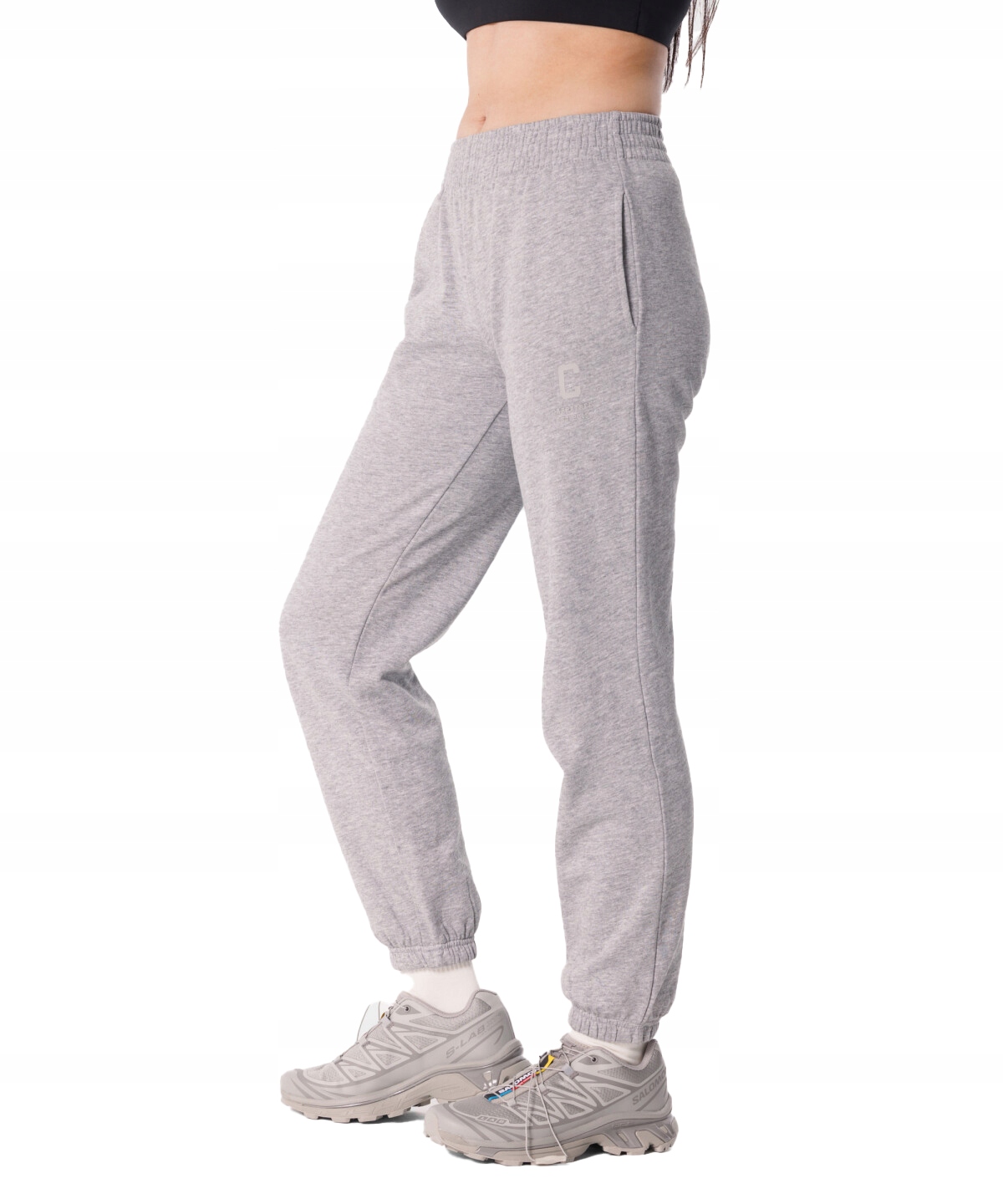 Spodnie dresowe damskie Varsity Chic Carpatree XL szary