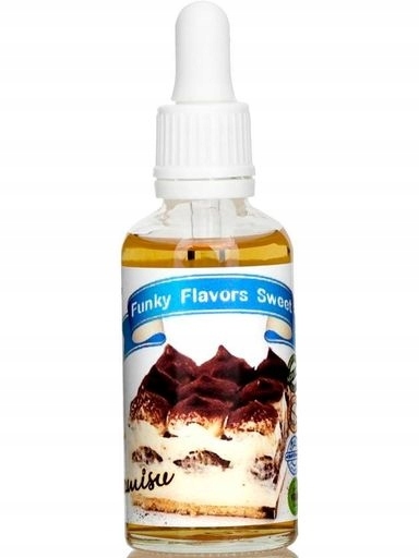 Levně Funky Flavors Aroma Tiramisu Sladké, bez cukru a tuku 50 ml