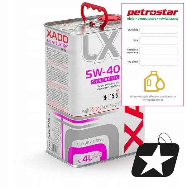 Xado Luxusní Ovladač 5V40 1STAGE Revitalizant 4L