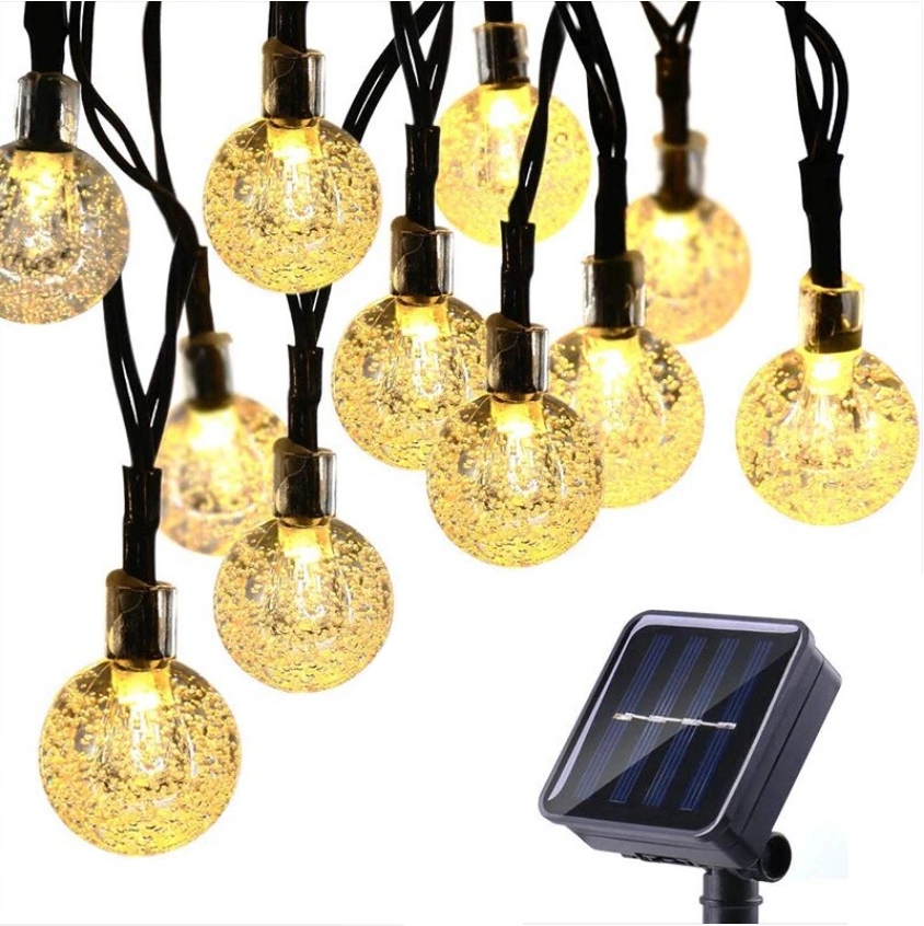 

Girlanda Świetlna Ogrodowa Led Solarna Kuleczki