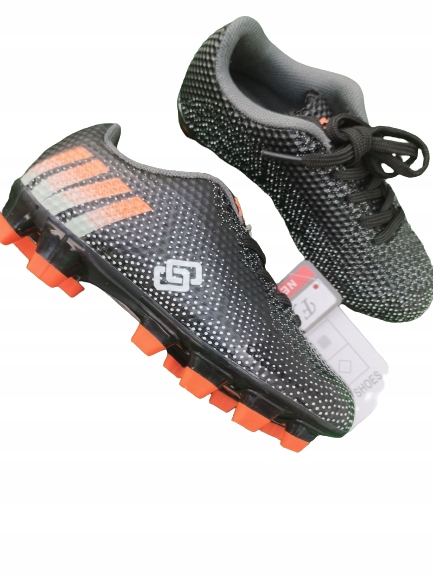 Korki lanki Fanco buty do piłki czarne orange 26