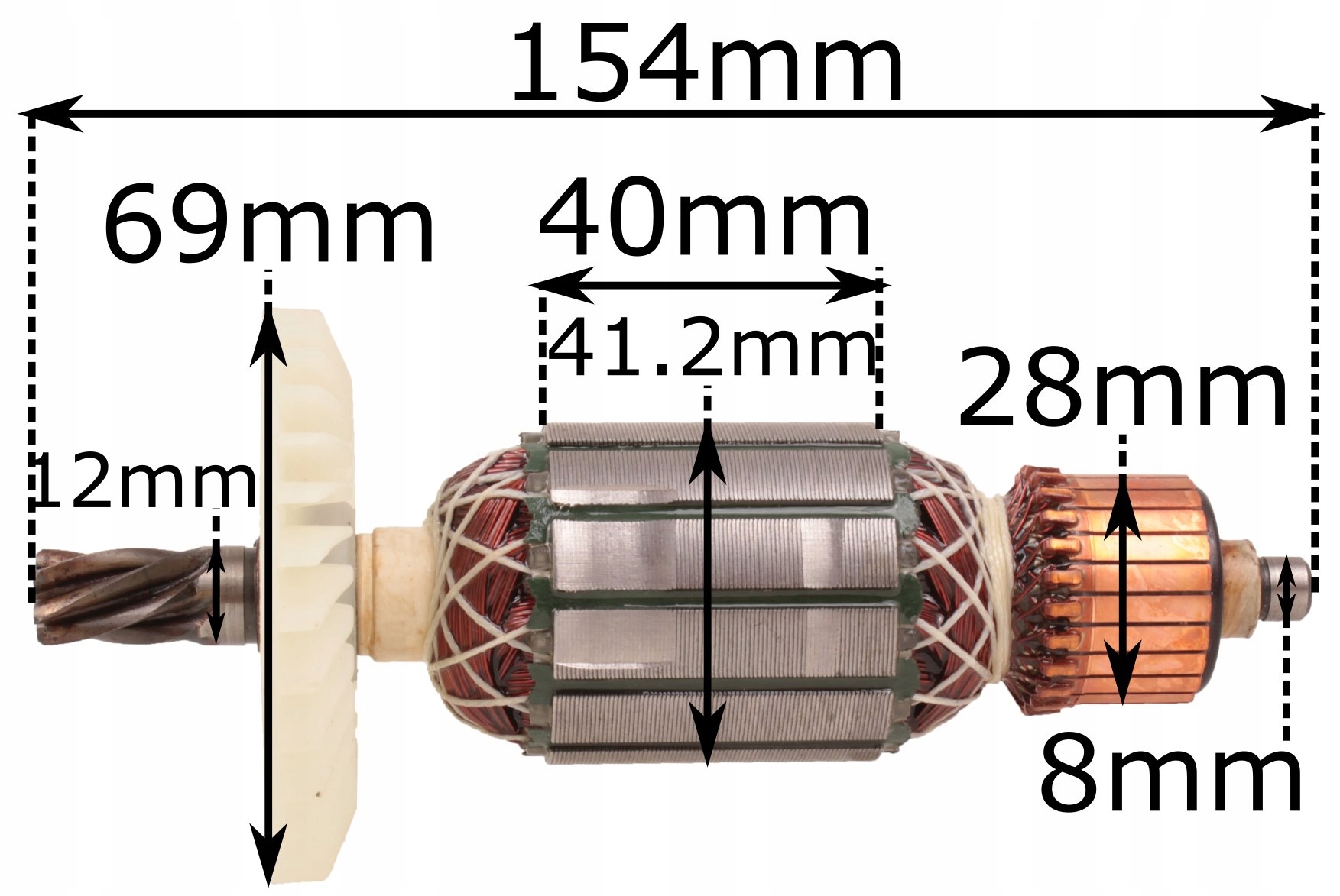 Wirnik młota Hitachi H45MR H45MRY H45SR, 360571E Marka LSP