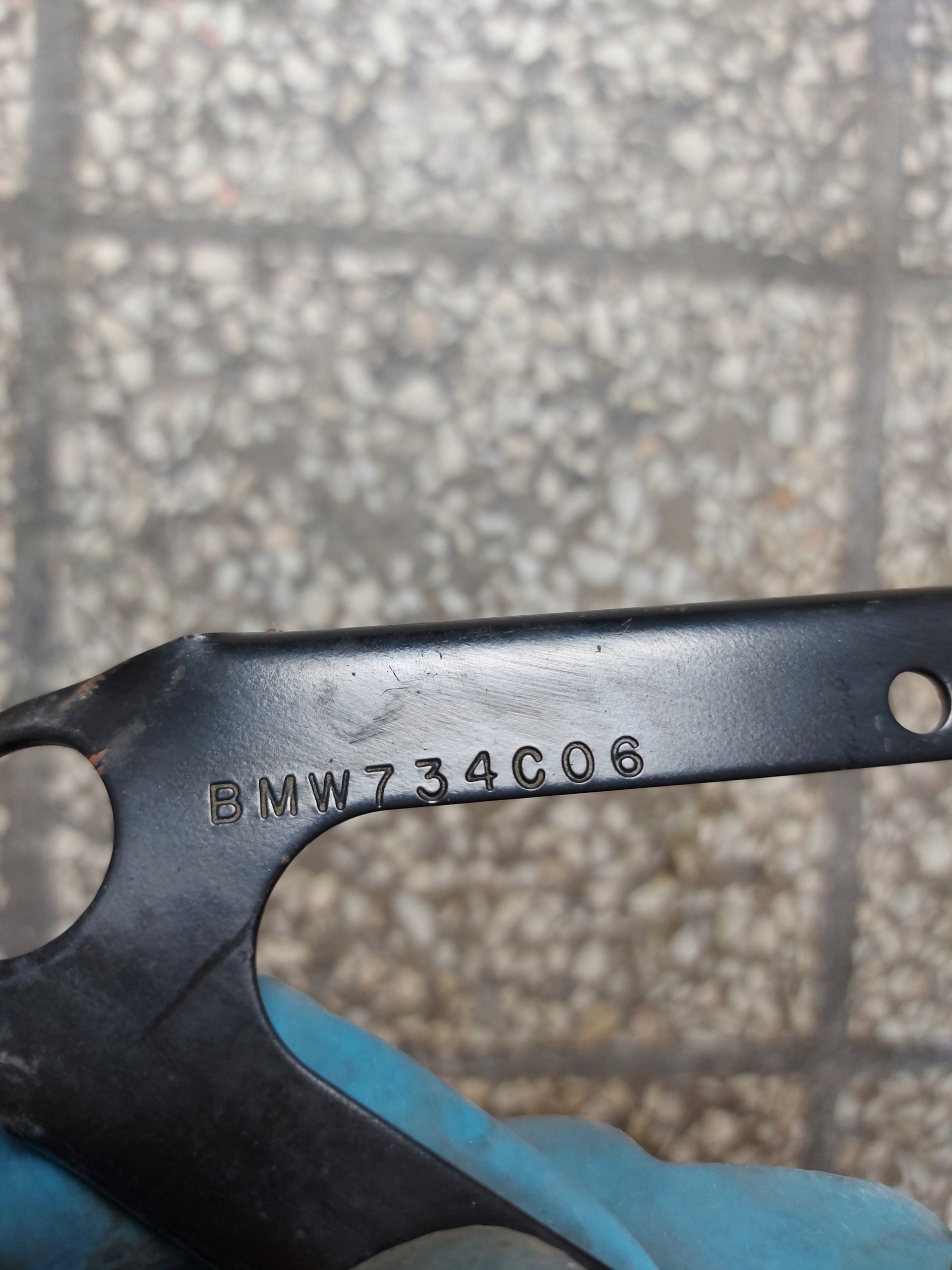 holder console bracket POMPY STEROWNIKA ABS BMW X5 E70 734C06 OE