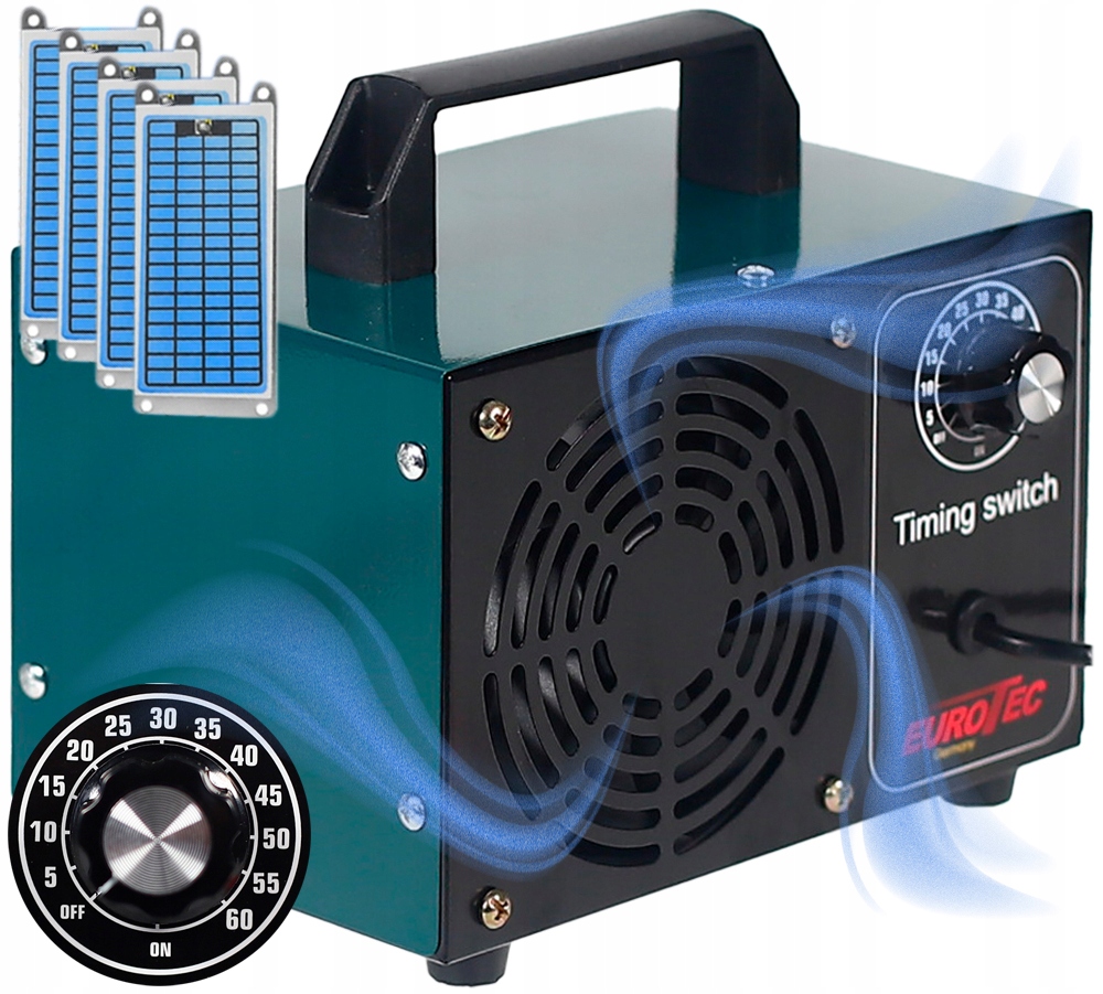 Generátor Ozonu Ozonátor Čistič vzduchu 60 000 Mg/h 120W