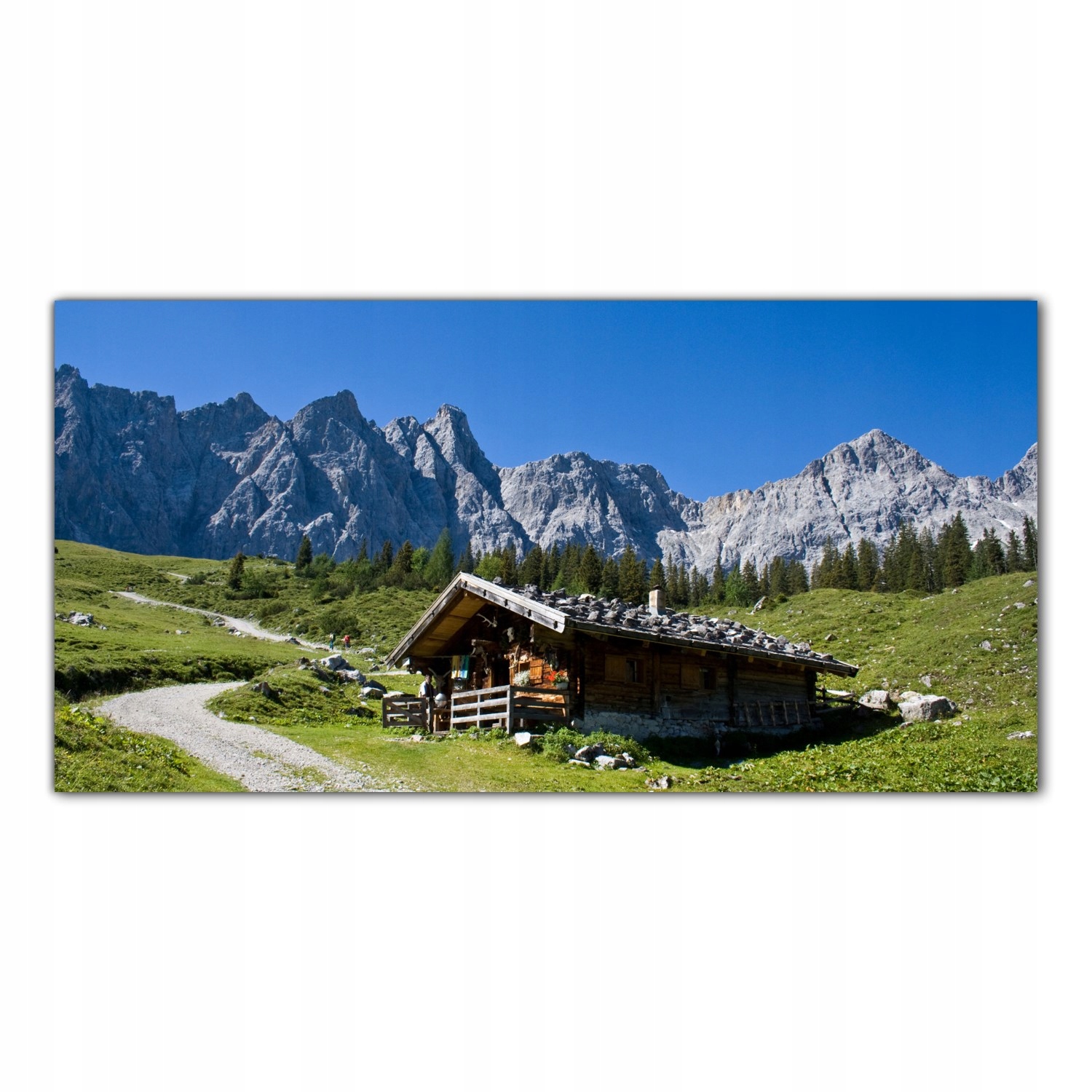 

Obraz Szklany Foto-obraz Chata Góry Natura 140x70