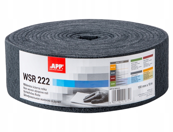 

Włóknina ścierna rolka 100mm x 10m App