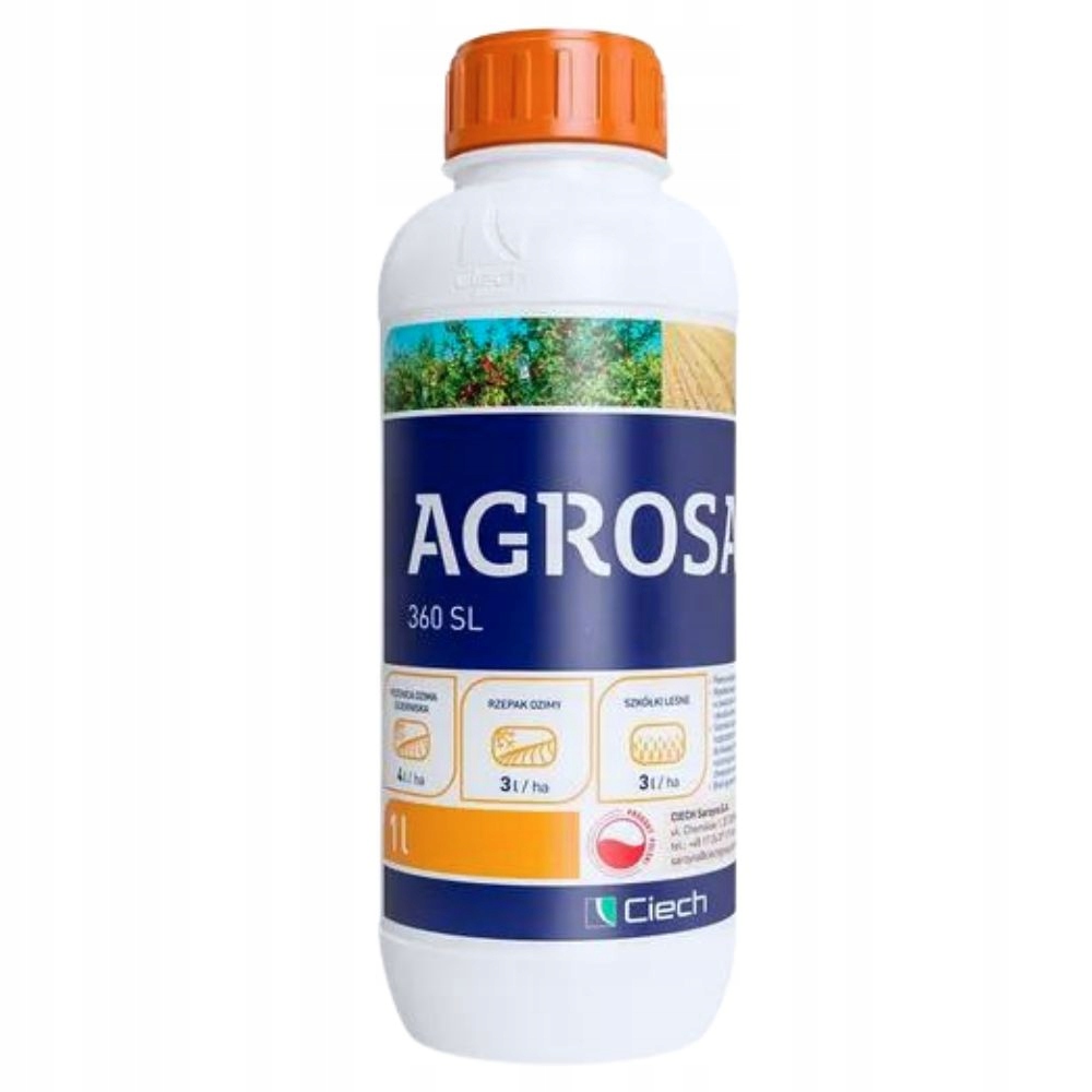 ROUNDUP RANDAP BAYER 1L + AGROSAR 1L CIECH NA CHWASTY na bazie glifosatu Kod producenta 5411773150611