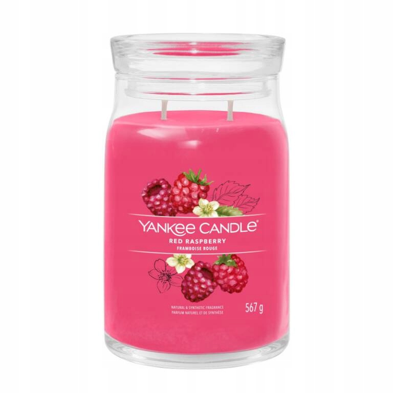 

Red Raspberry Yankee Candle duża świeca