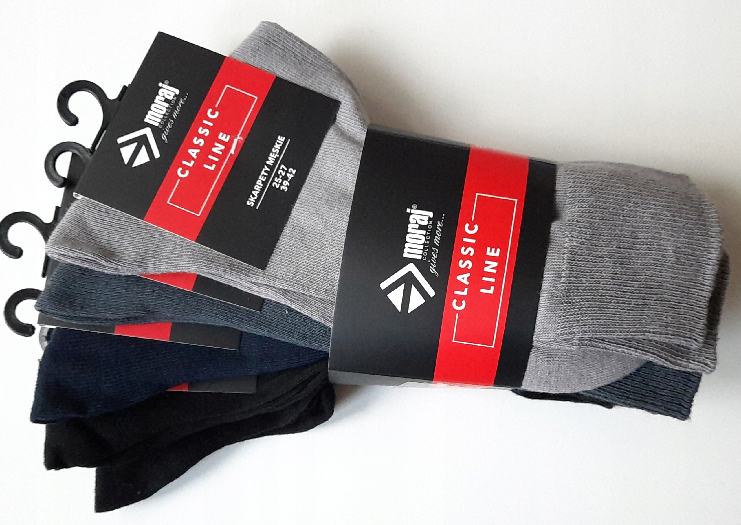 

Moraj skarpety męskie klasyczne 5 pak 43 - 45