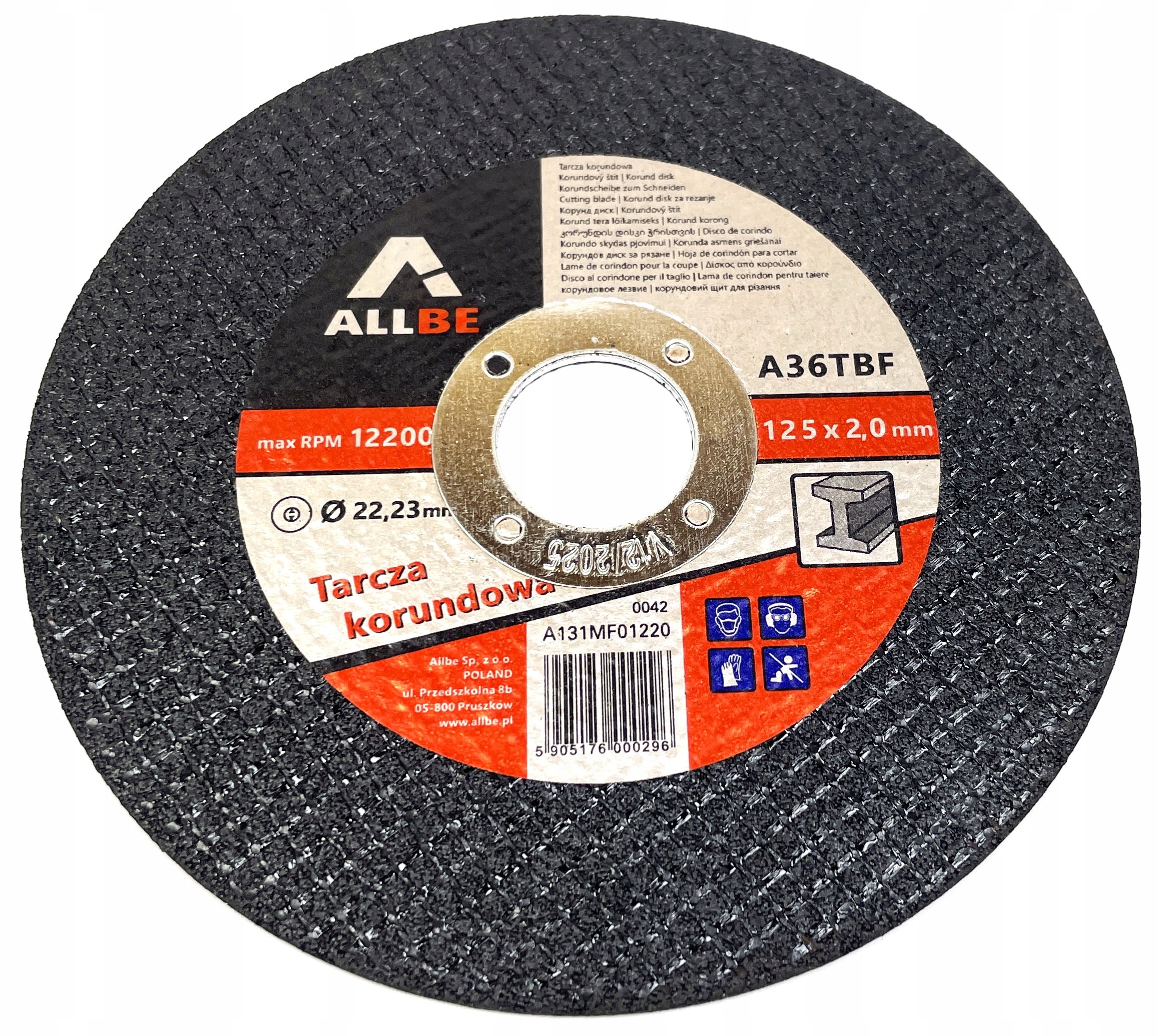 50SZT TARCZA DO CIĘCIA METALU 125 x 2,0MM TARCZE DO CIĘCIA METALU 125 MOCNA Marka inny