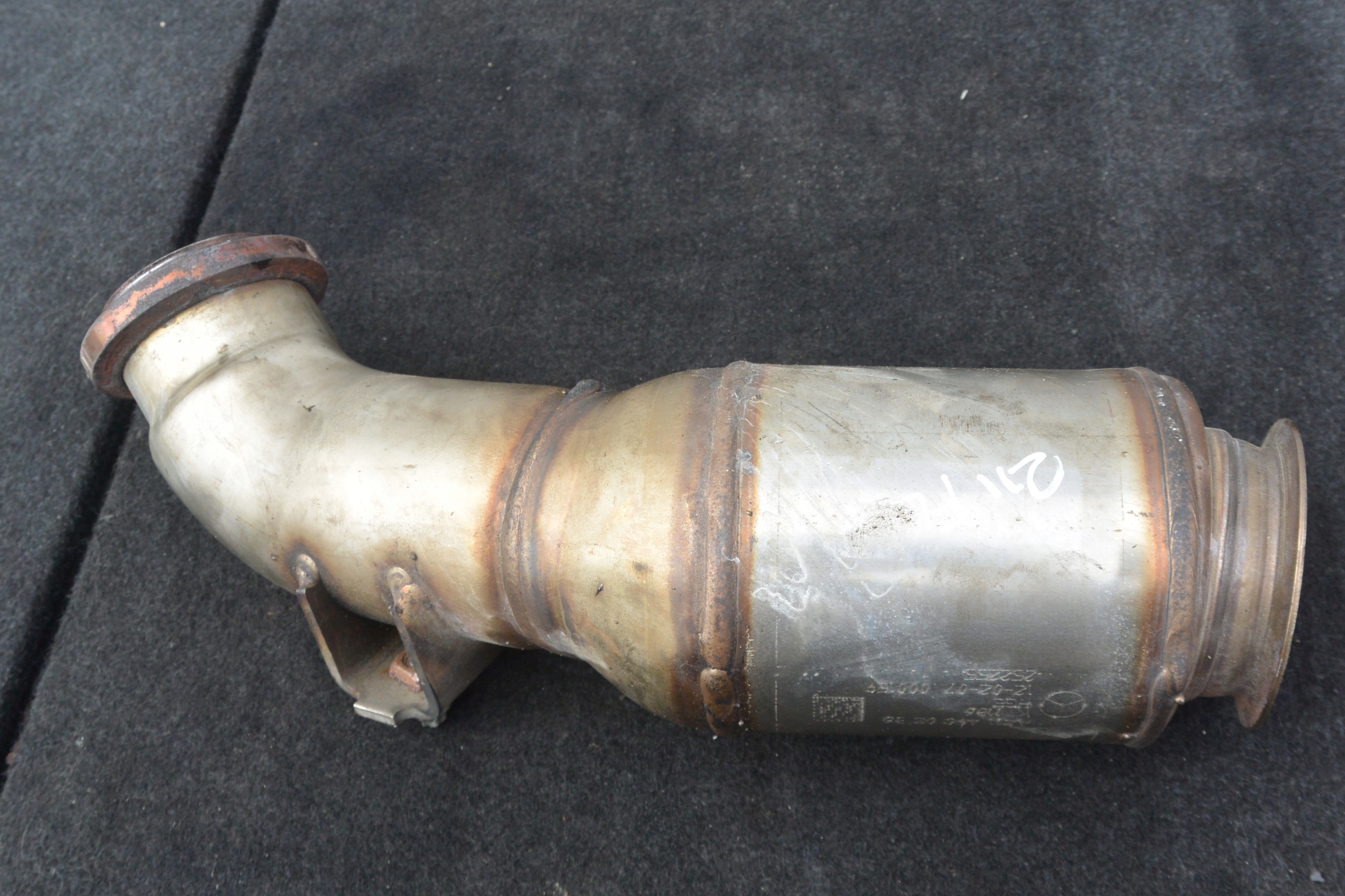 catalyst exhaust pipe 3.0 V6 OM642 MERCEDES W211 W219