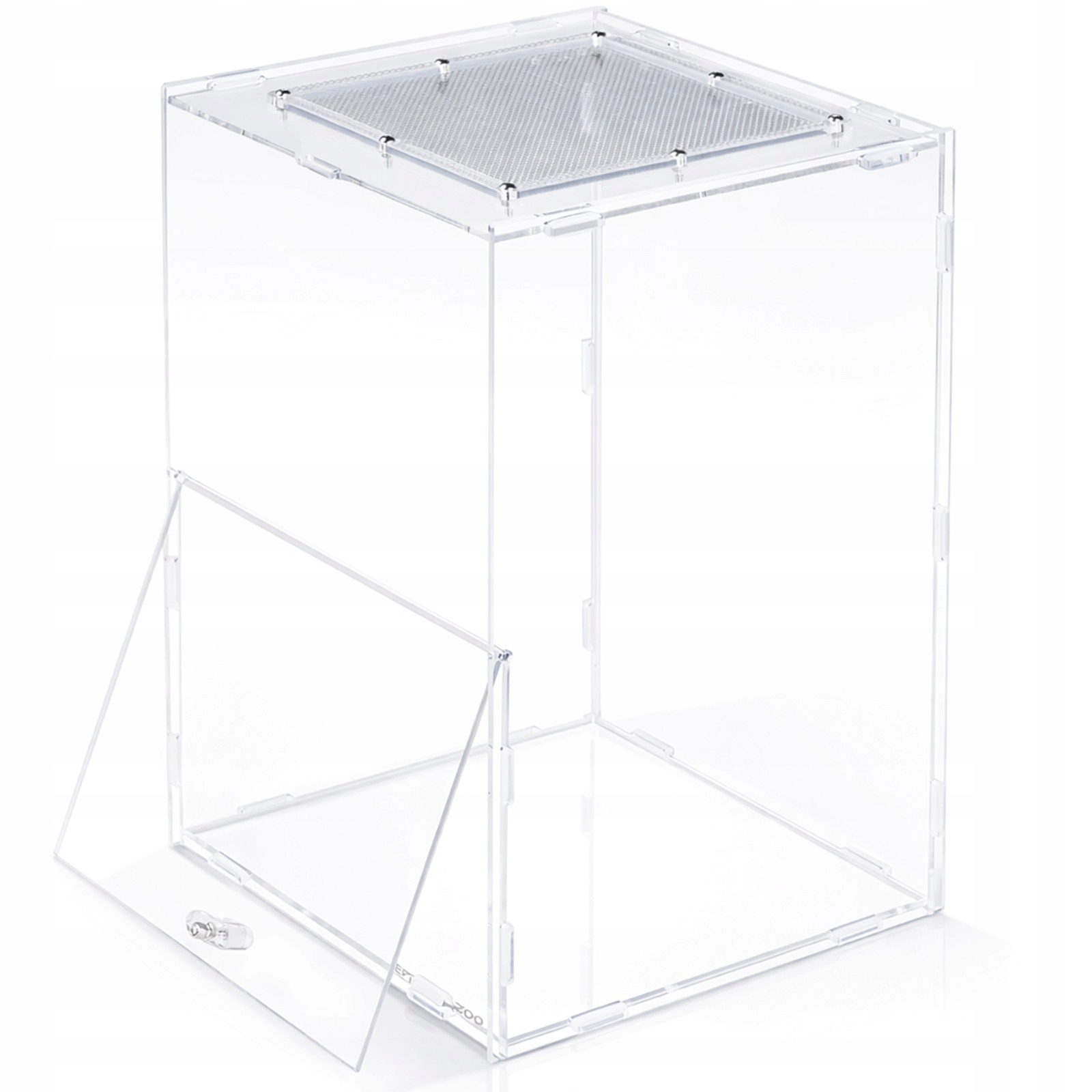 Wysokie Terrarium Akrylowe Ultra Przejrzyste Z Wentylacją Lekkie Dla Owadów