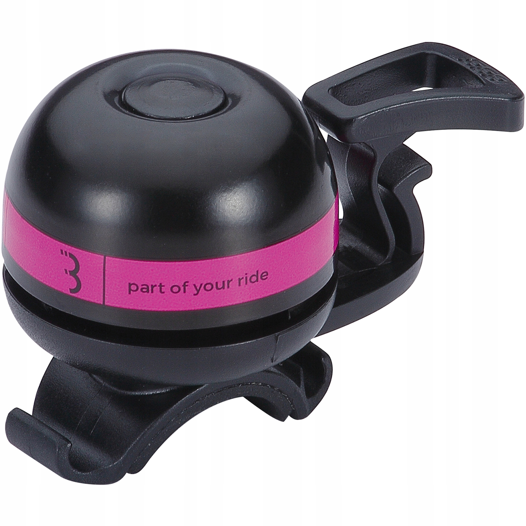 Dzwonek rowerowy Bbb EasyFit Deluxe różowy