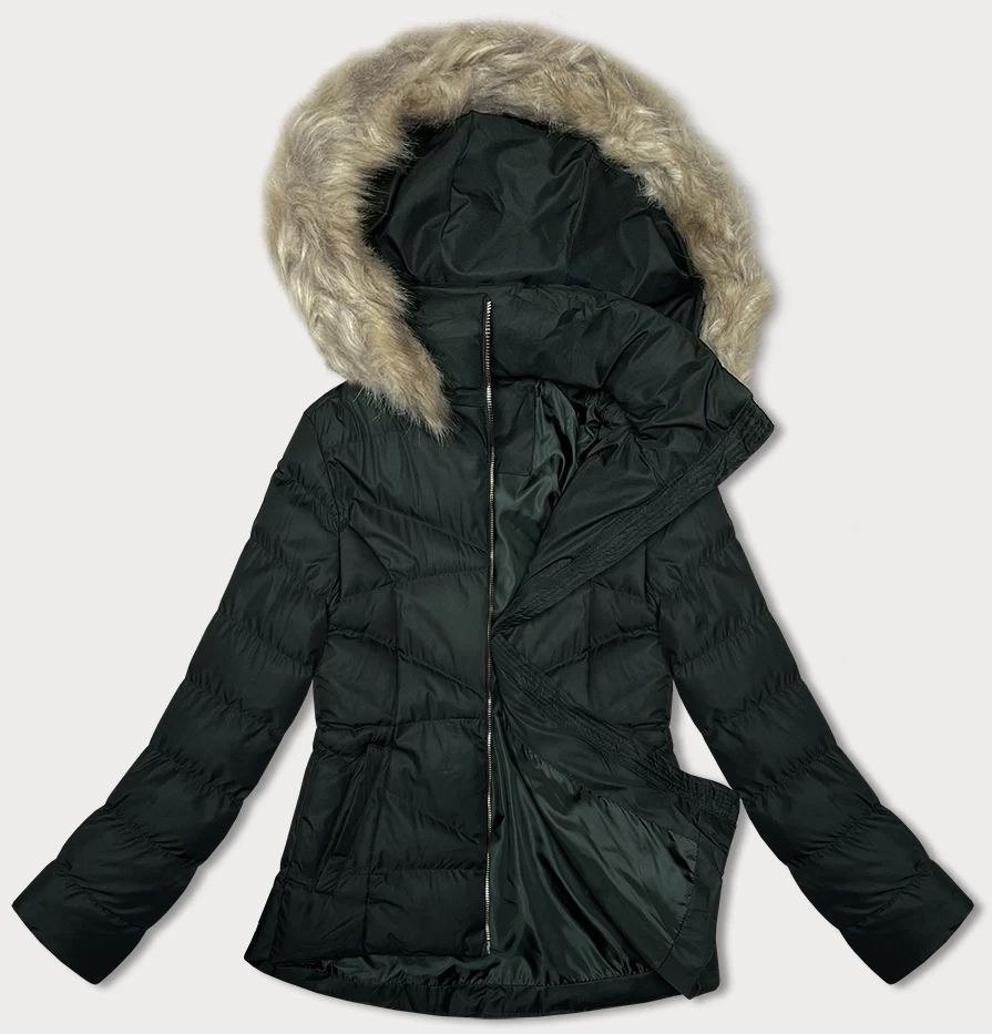 Dámská Zimní Bunda 5M3153 Army Velikost L (40)