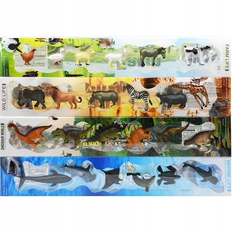 

Figurki Zwierzęta Dzikie Domowe Morskie Dinozaury