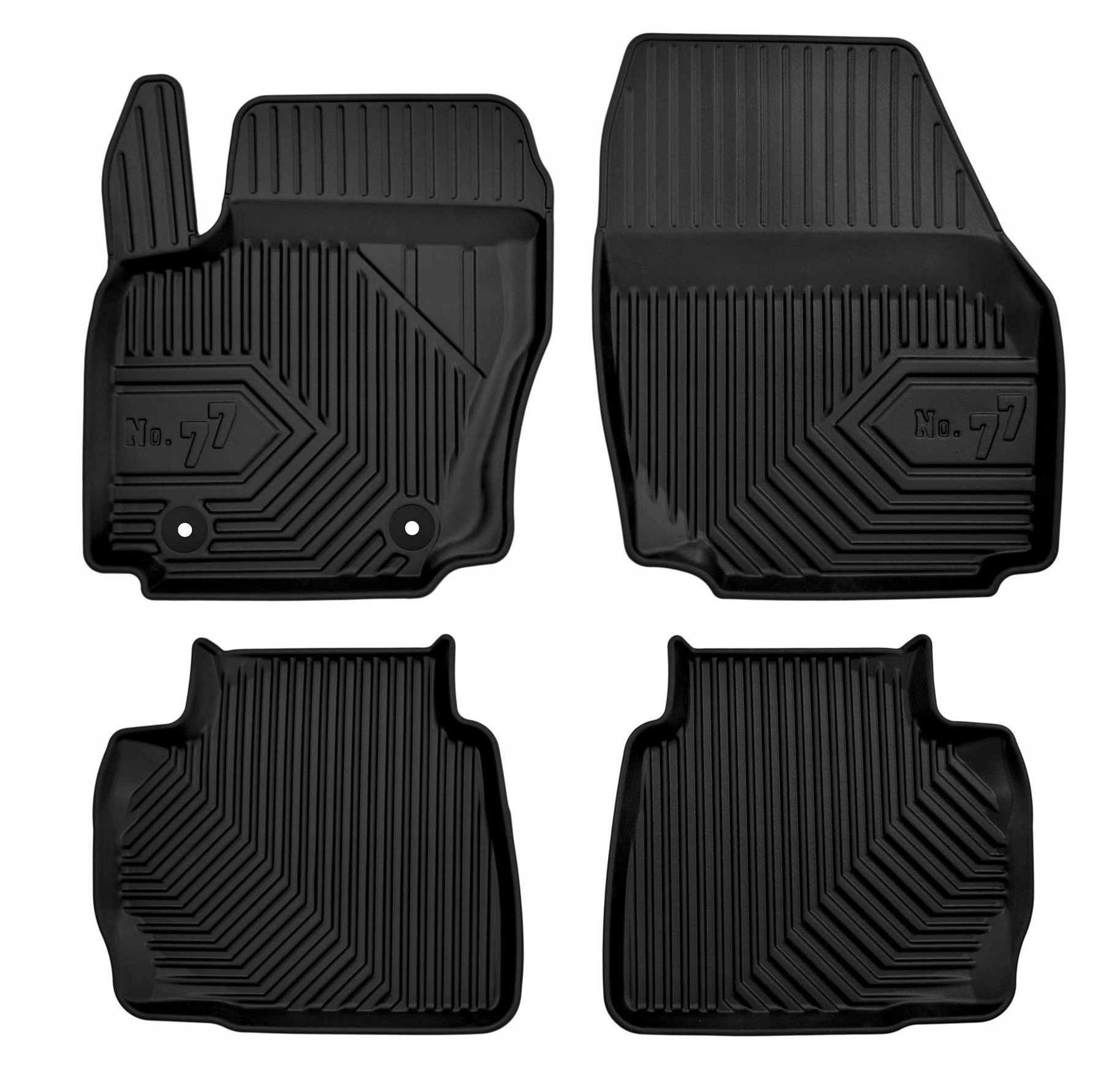 Gumové rohože č. 77 pre Ford Mondeo MkIV 07-14