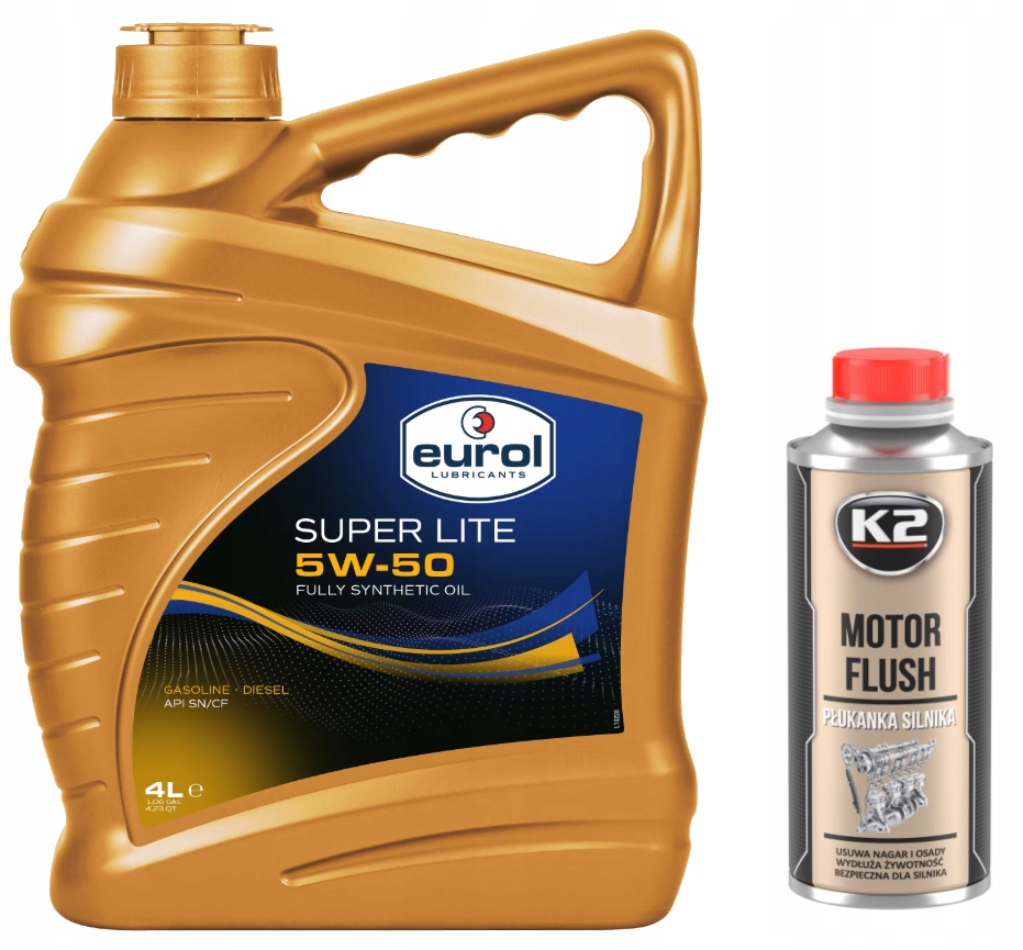 Eurol Lite 5W50 4L Płukanka Silnika
