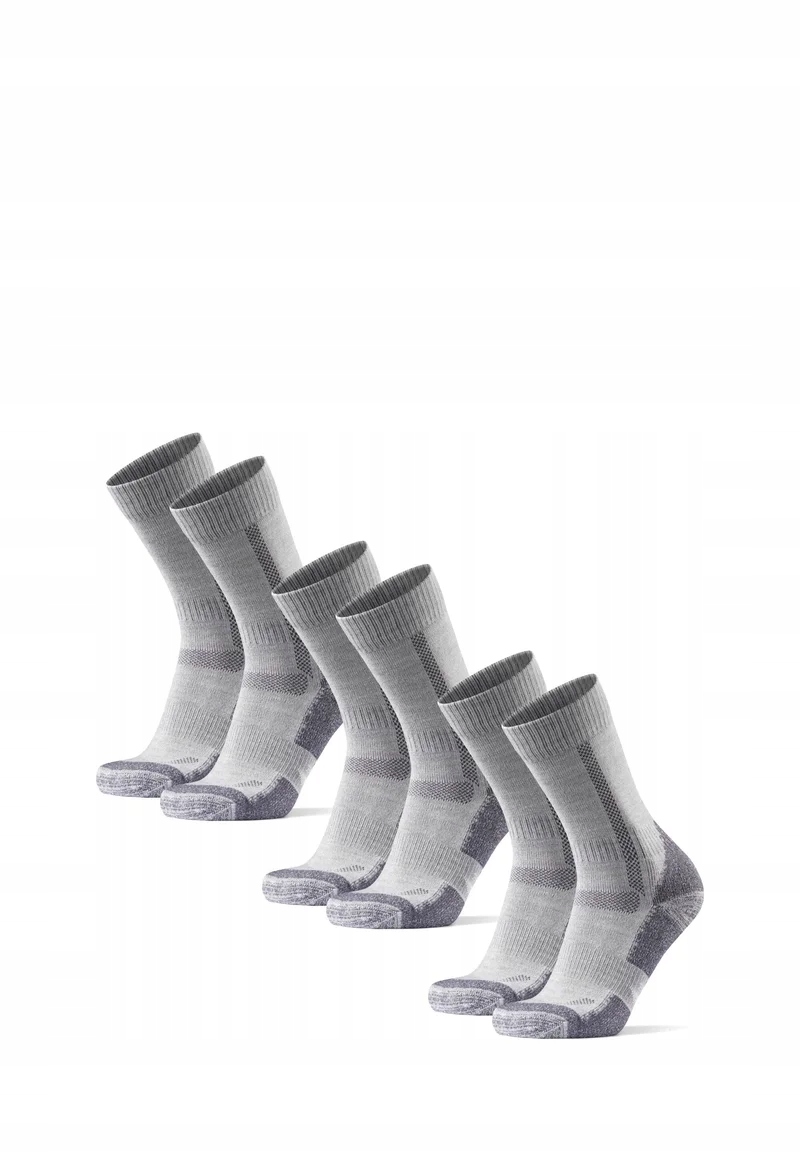 Ponožky Merino Danish Endurance Termoaktivní Trekkingové 3-balení 35-38 šedé