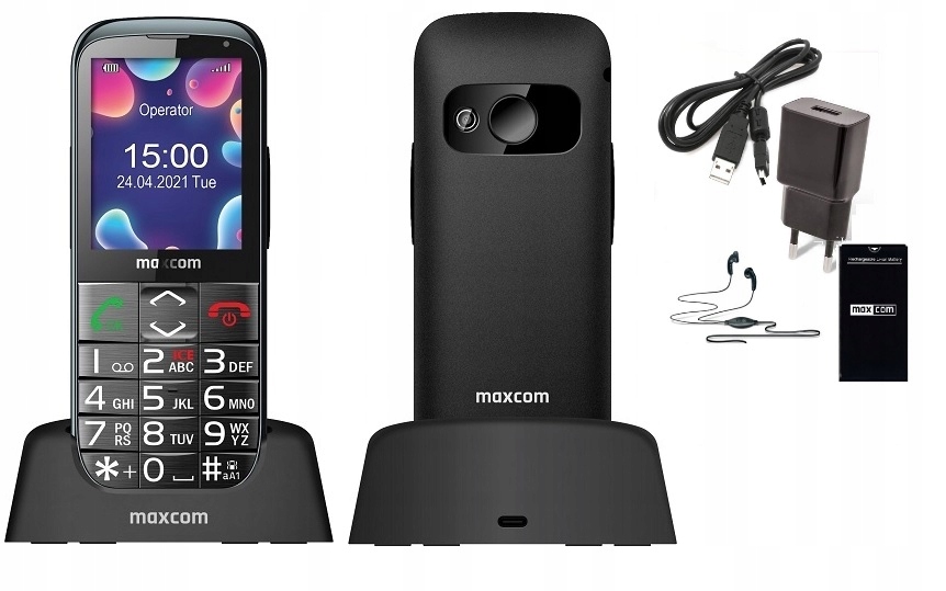 

Telefon dla Seniora Babci Dziadka Maxcom MM724 4G