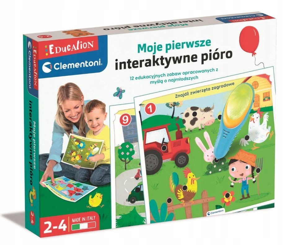 MÓWIĄCE PIÓRO DLA MALUCHA CLEMENTONI 50725 Rodzaj łamigłówki