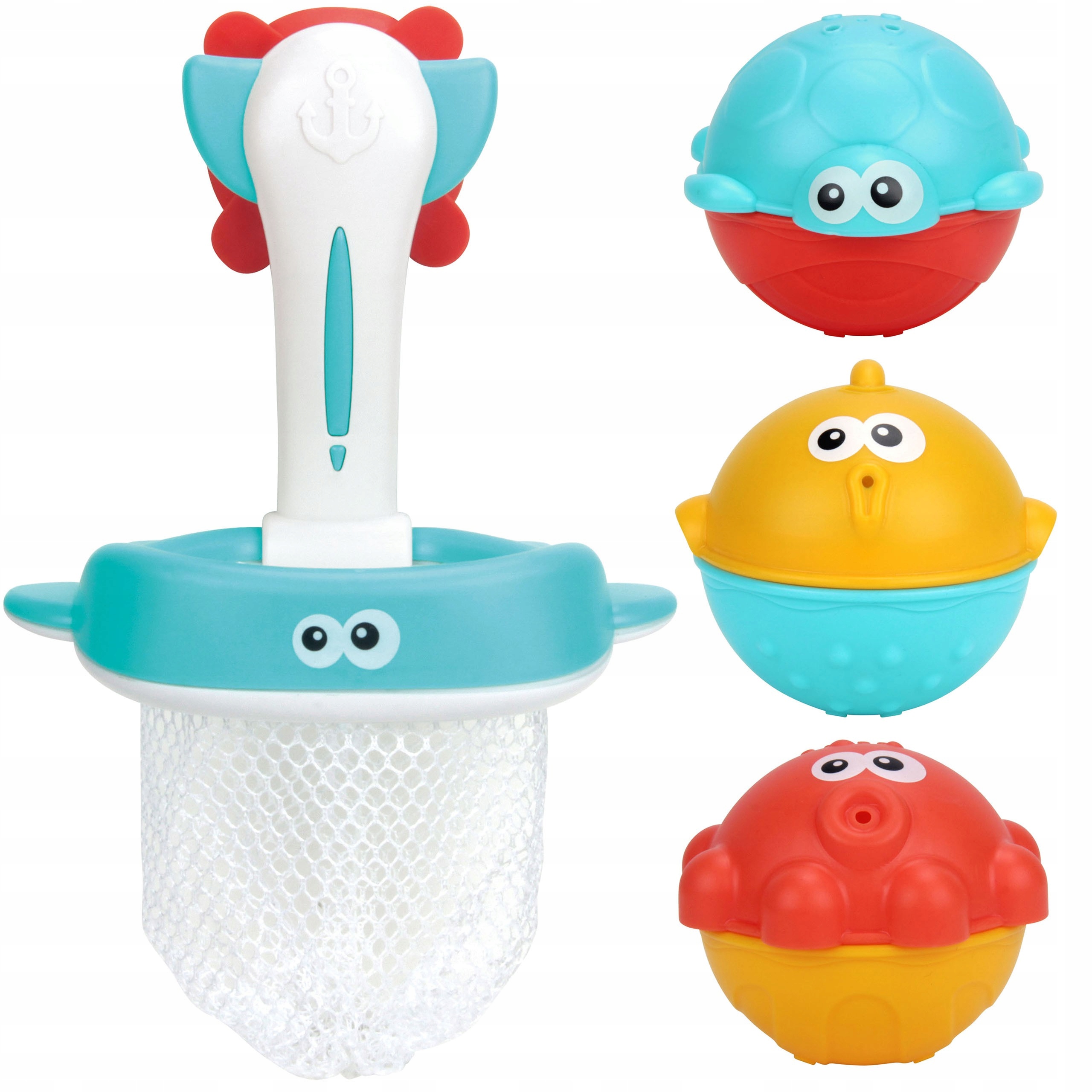 ZABAWKA DO KĄPIELI ZESTAW ŁOWIENIE RYBEK ZABAWKI WODNE WODY WOOPIE Kod producenta 47870