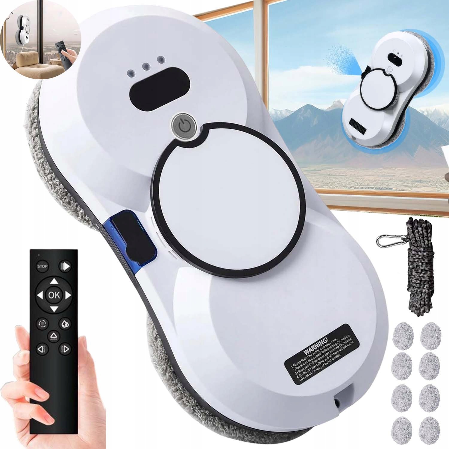Automatický Robot Na Mytí Oken Zrcadel, Inteligentní Automatický Set