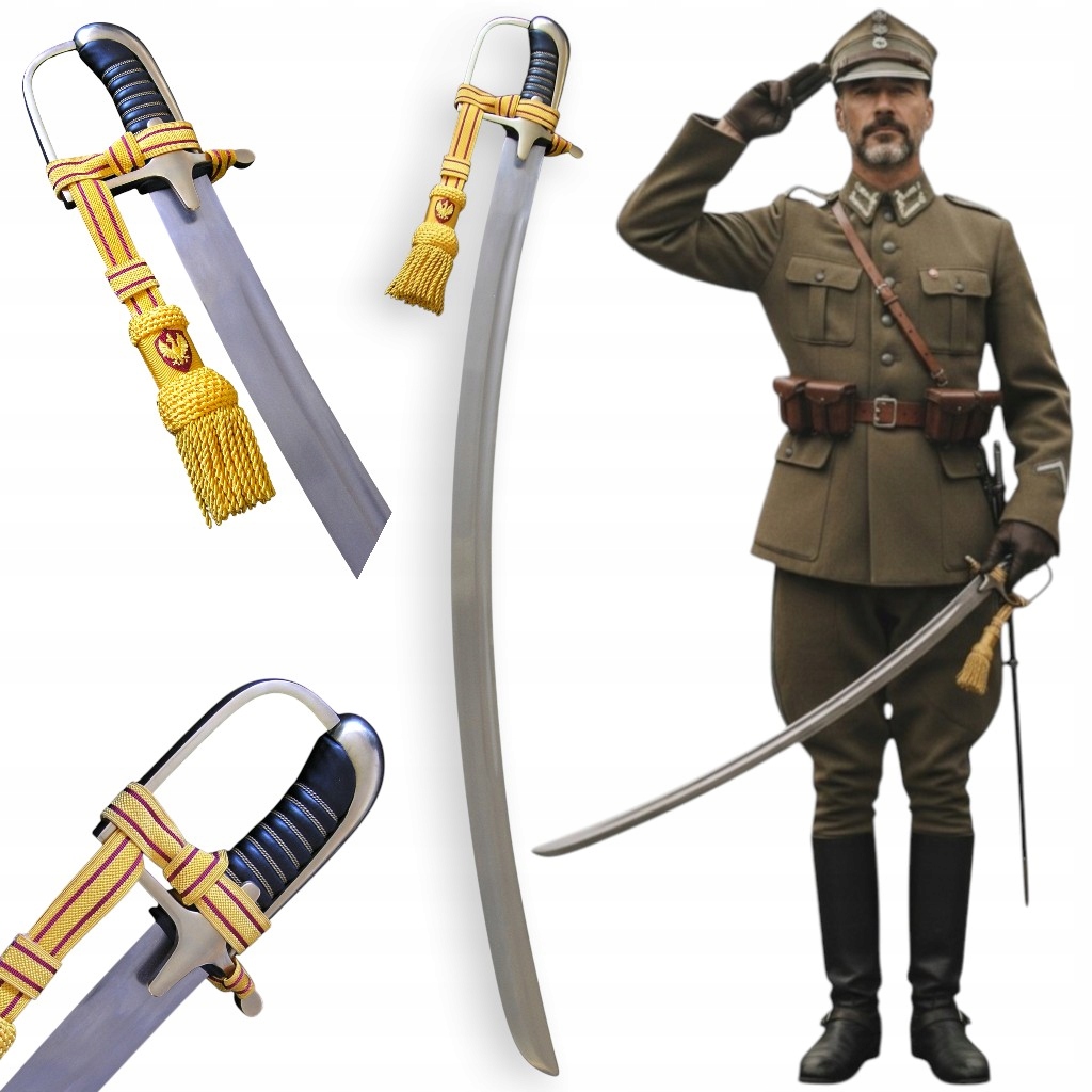 Polská šavle Důstojnická šavle WZ/1921 Verze Hladká Bez Vagíny plus Chvost