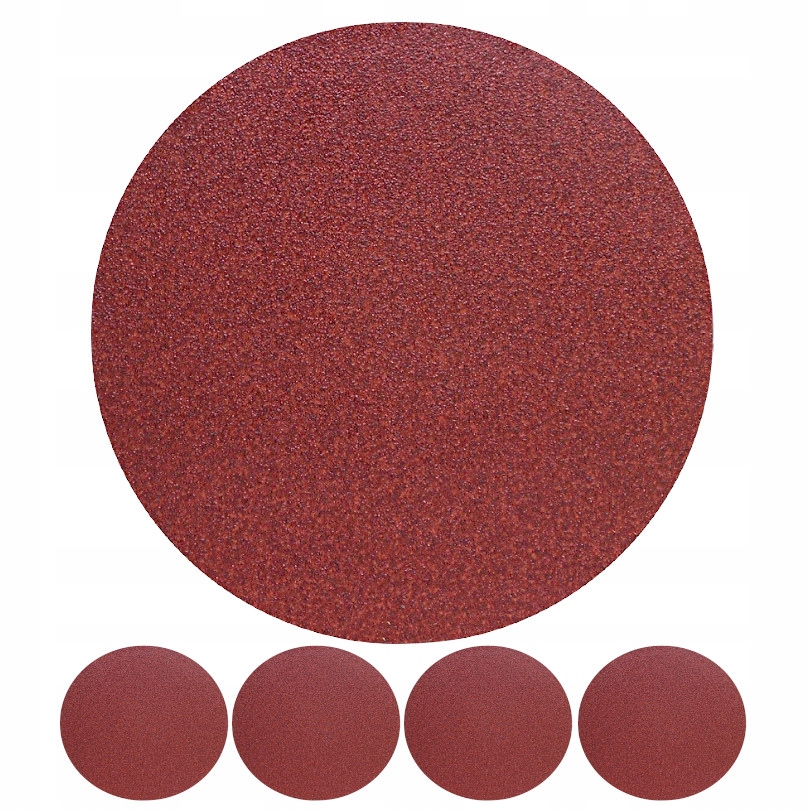 Krążek Papier Ścierny Na Rzep 150mm PS18 P100 5x