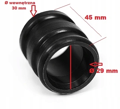 Guma łącznik wydechu dyfuzora KTM Husqvarna BETA Numer katalogowy części 80220954