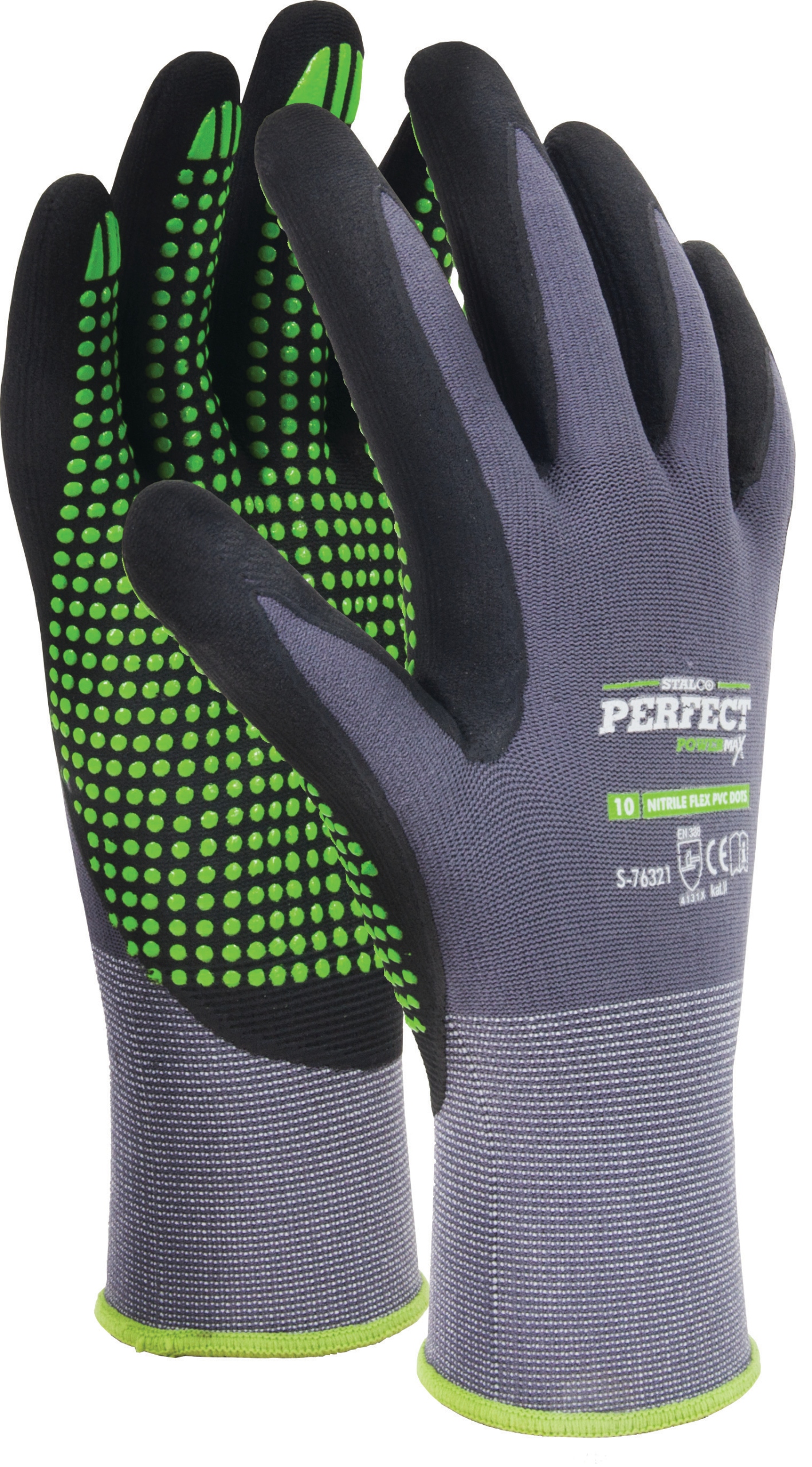 

Rękawice Nitrile Flex Pvc Dots Stalco rozm. 6